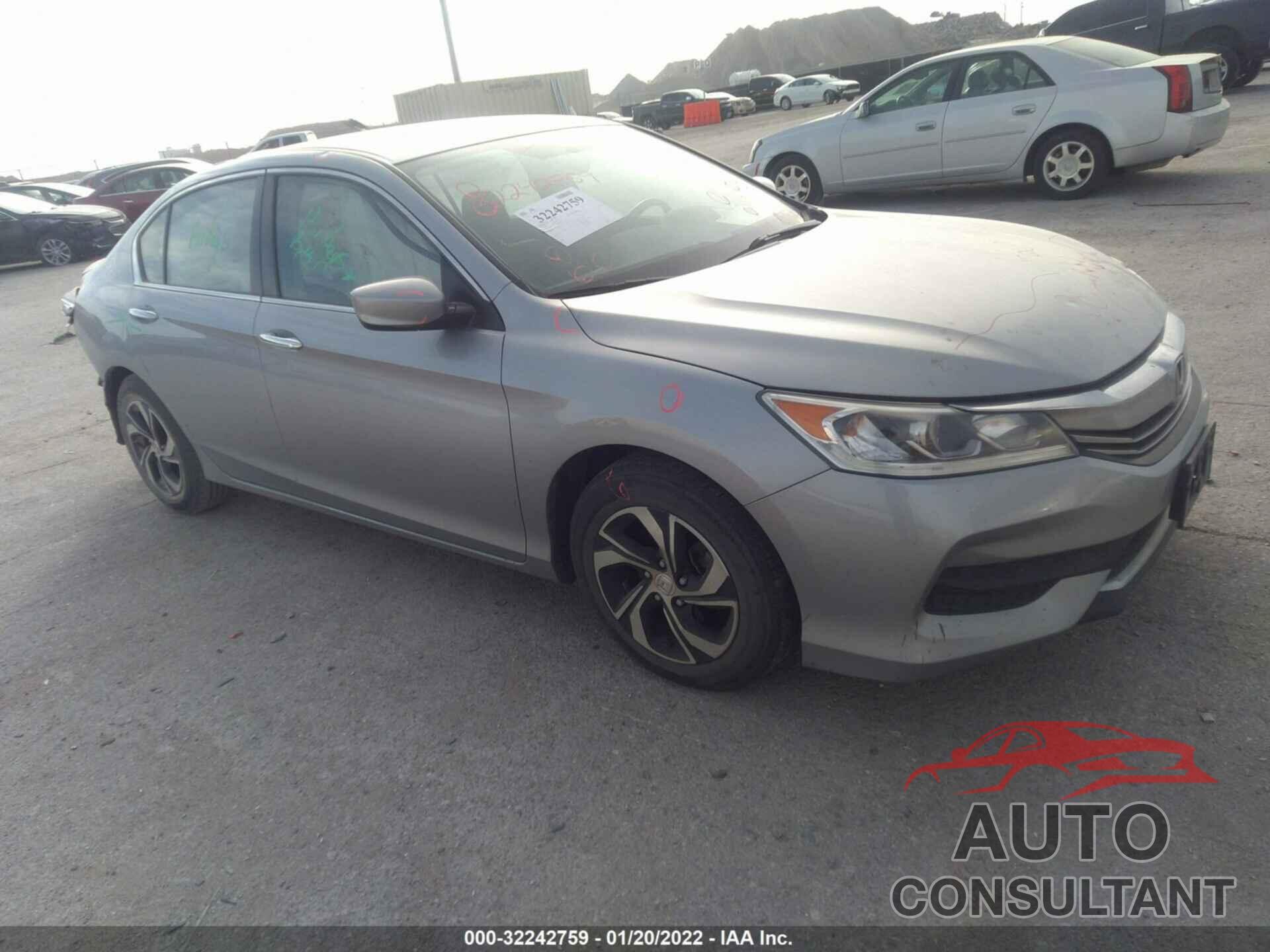 HONDA ACCORD SEDAN 2016 - 1HGCR2F30GA190212