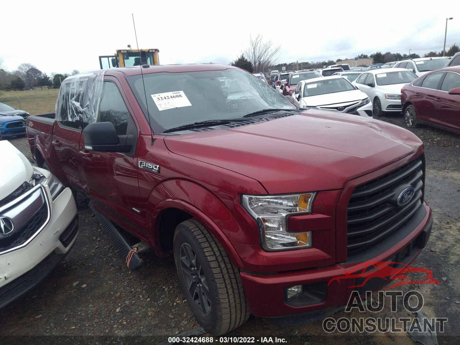 FORD F-150 2016 - 1FTEW1CG4GKF75123