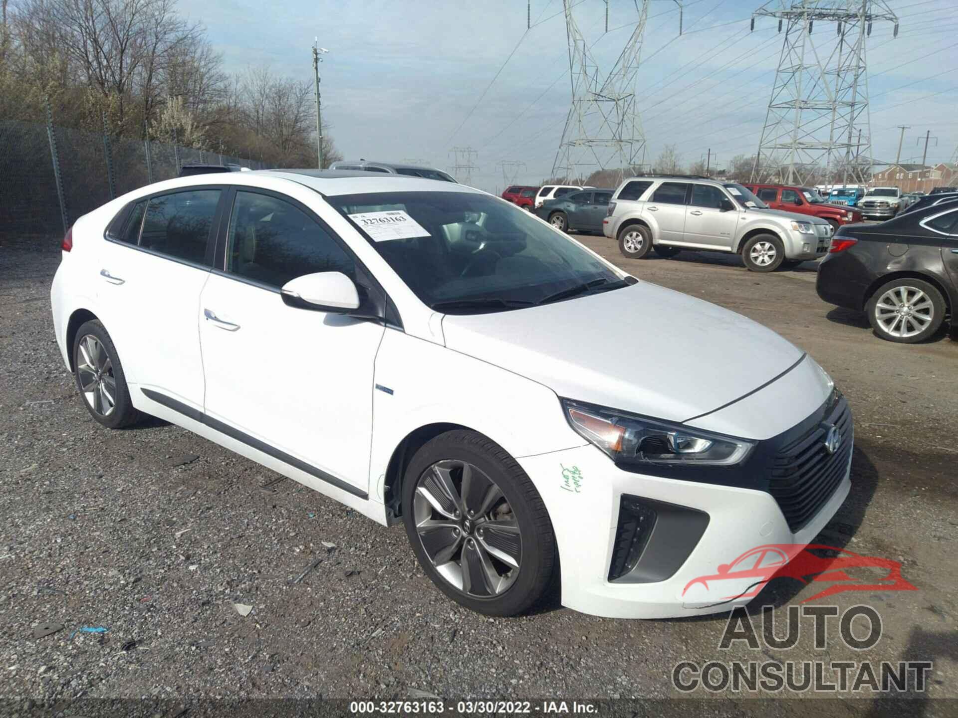 HYUNDAI IONIQ HYBRID 2017 - KMHC85LC6HU036610