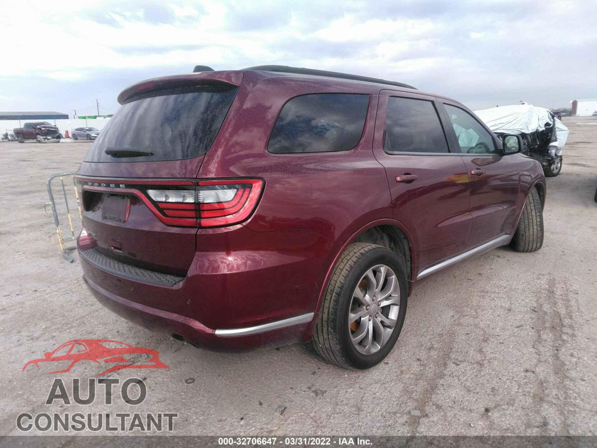 DODGE DURANGO 2017 - 1C4RDHAGXHC766320