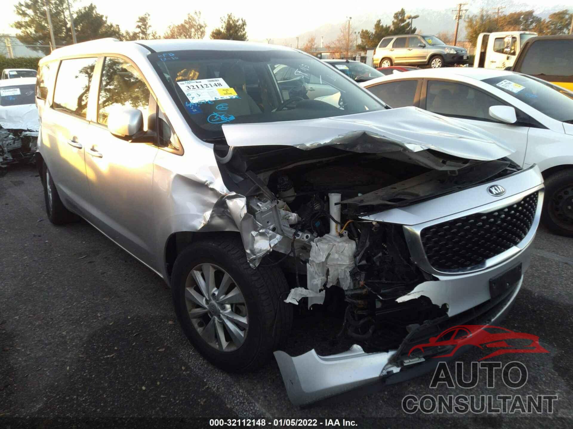 KIA SEDONA 2016 - KNDMB5C14G6203073