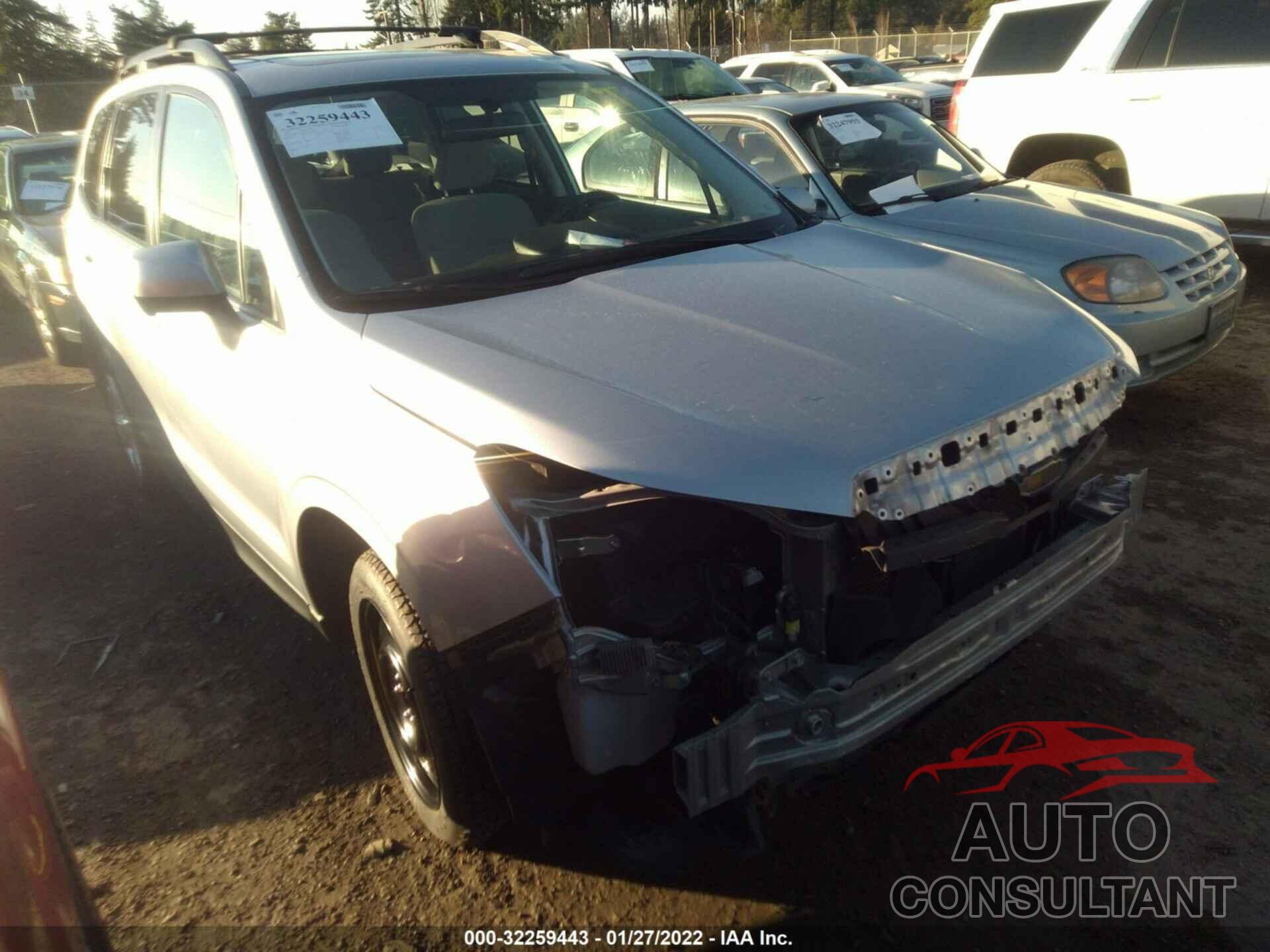SUBARU FORESTER 2016 - JF2SJADCXGH462594