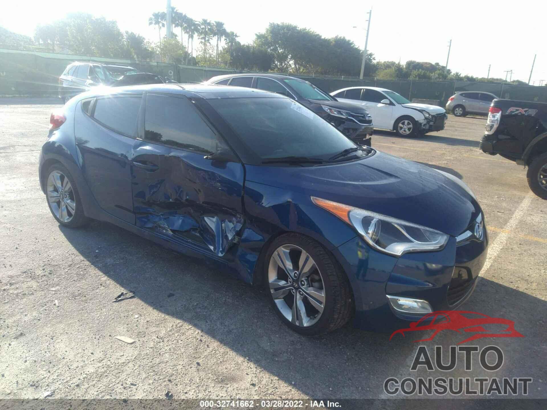 HYUNDAI VELOSTER 2016 - KMHTC6AD2GU297070