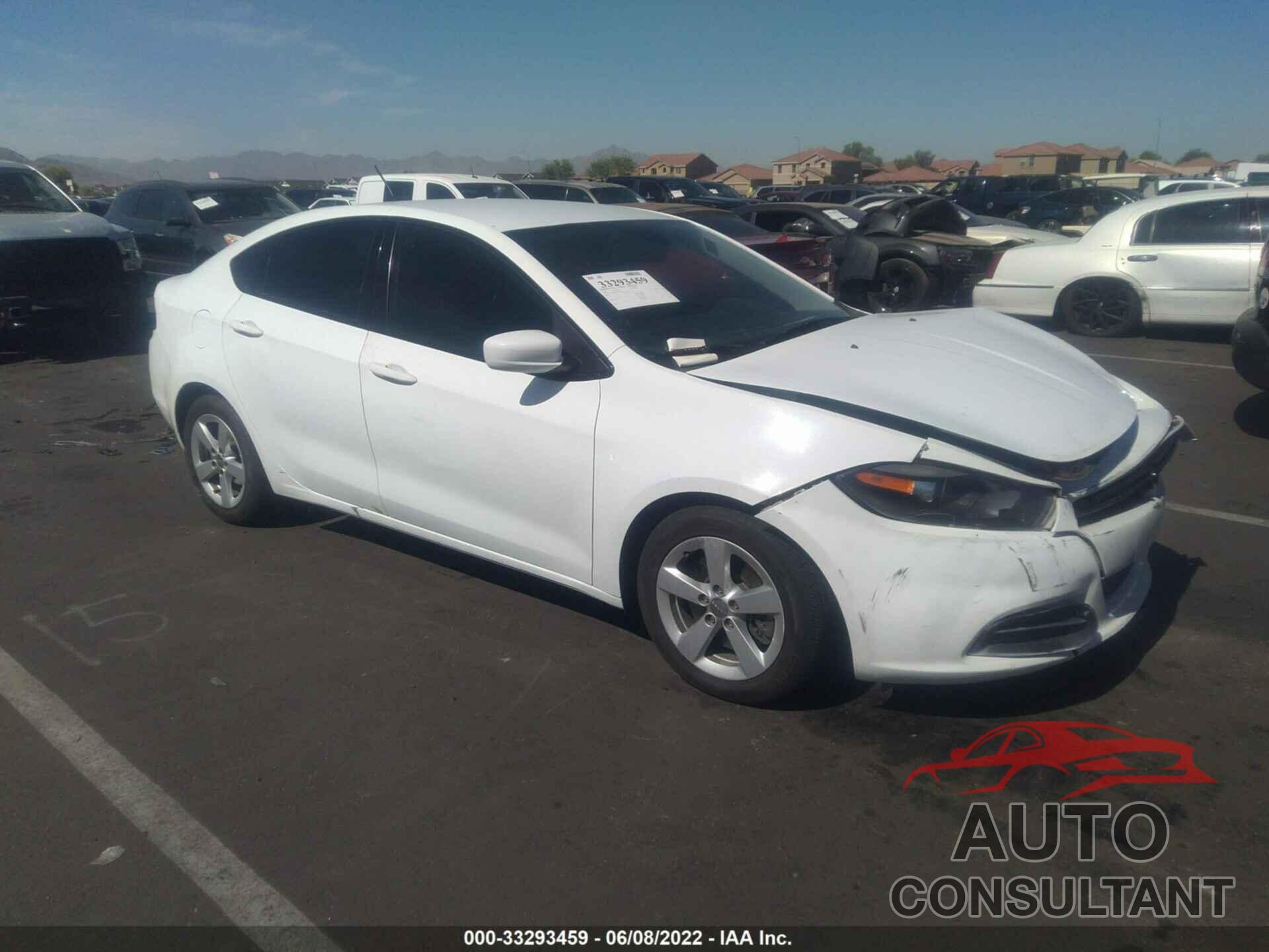 DODGE DART 2016 - 1C3CDFBB1GD544274