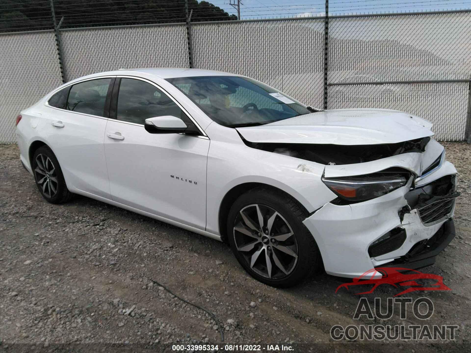 CHEVROLET MALIBU 2018 - 1G1ZD5ST7JF281690