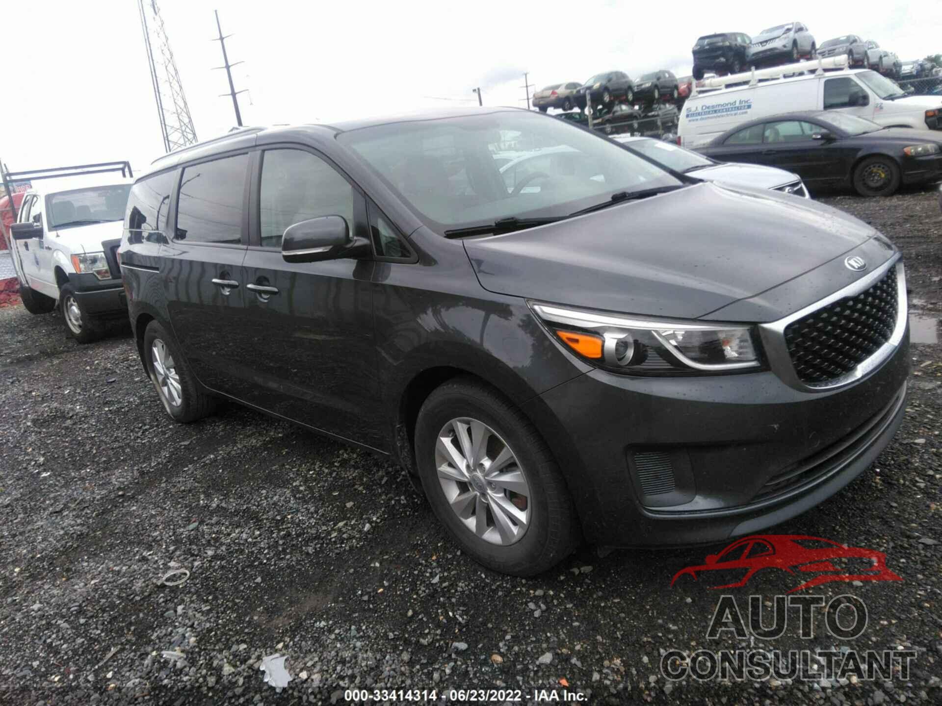 KIA SEDONA 2016 - KNDMB5C16G6180024