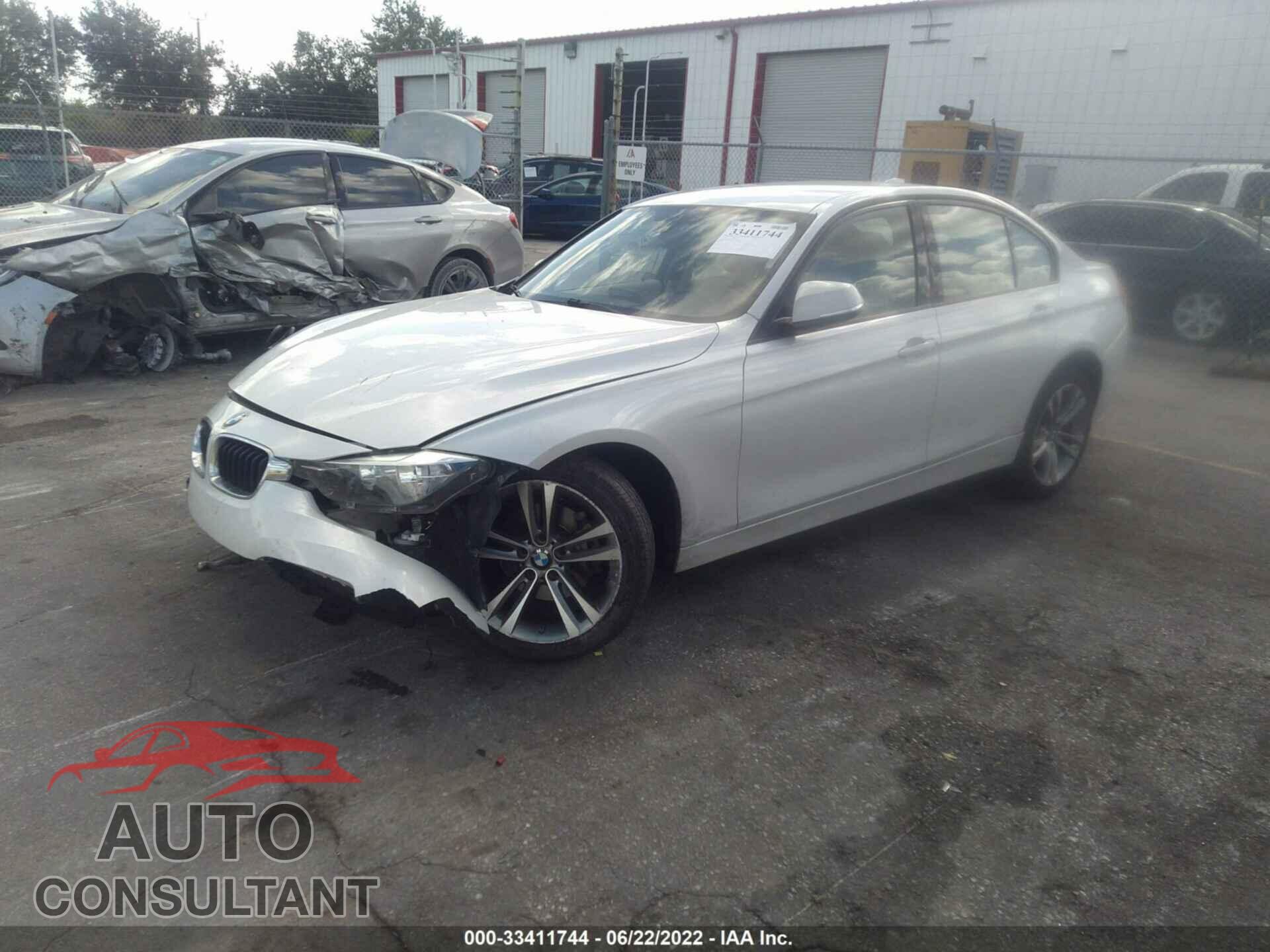 BMW 3 SERIES 2016 - WBA8E9G53GNT83033