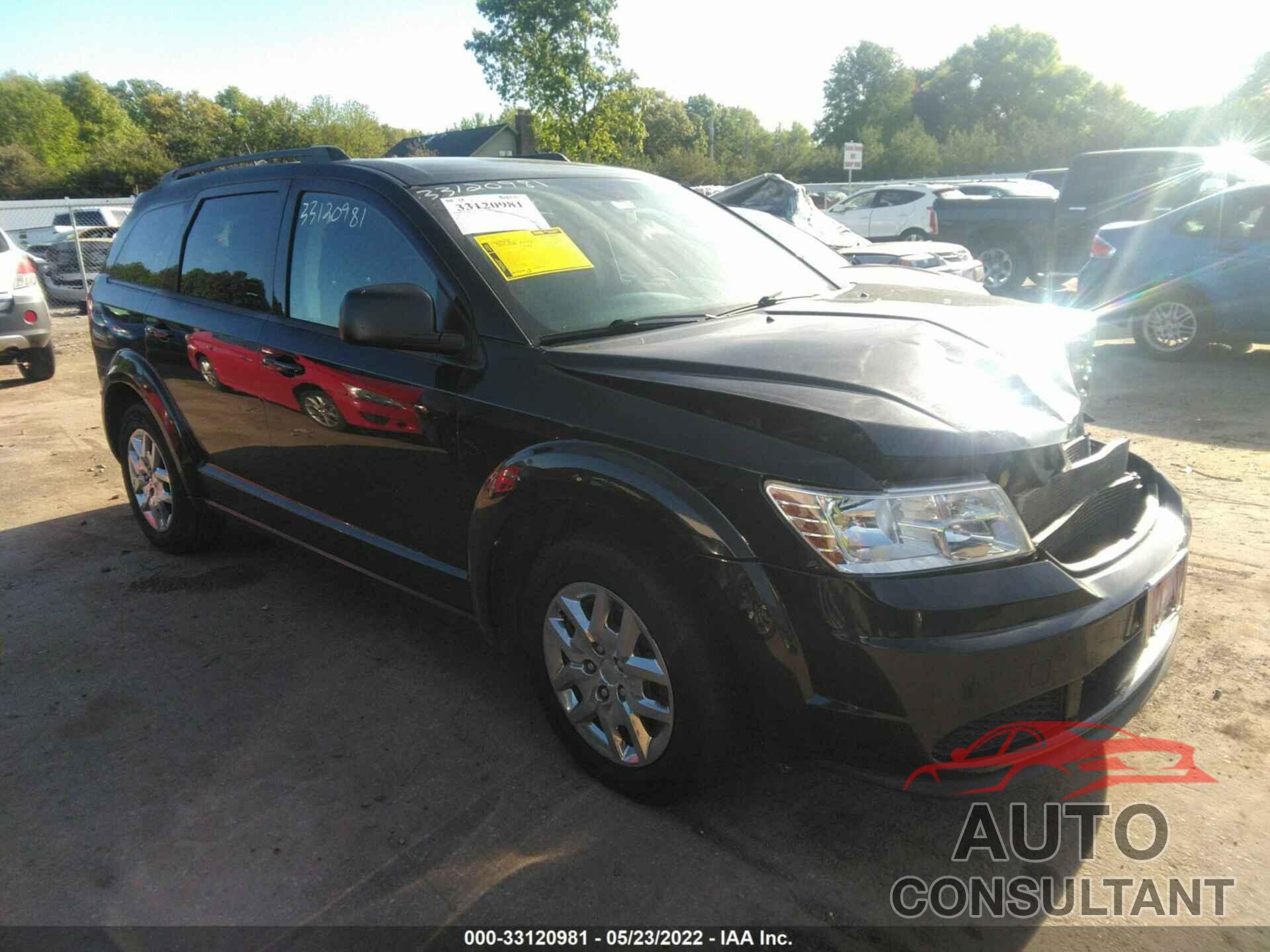 DODGE JOURNEY 2016 - 3C4PDCAB1GT233970