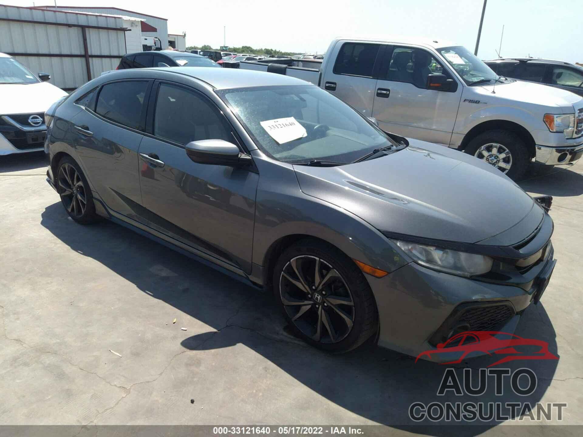 HONDA CIVIC HATCHBACK 2017 - SHHFK7H44HU404502