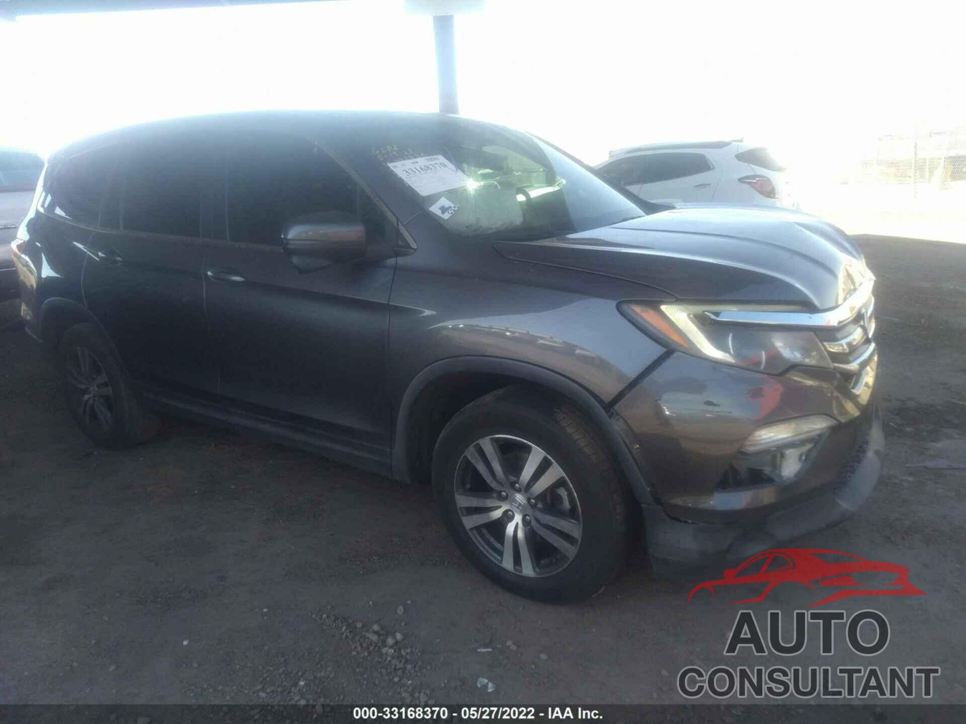 HONDA PILOT 2016 - 5FNYF5H70GB021930