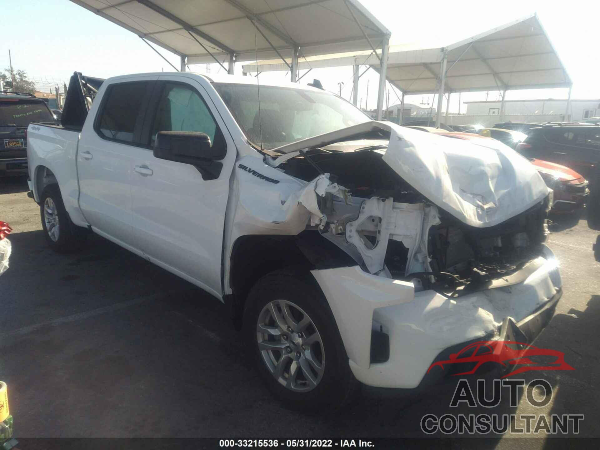 CHEVROLET SILVERADO 1500 2021 - 3GCUYEET2MG407281