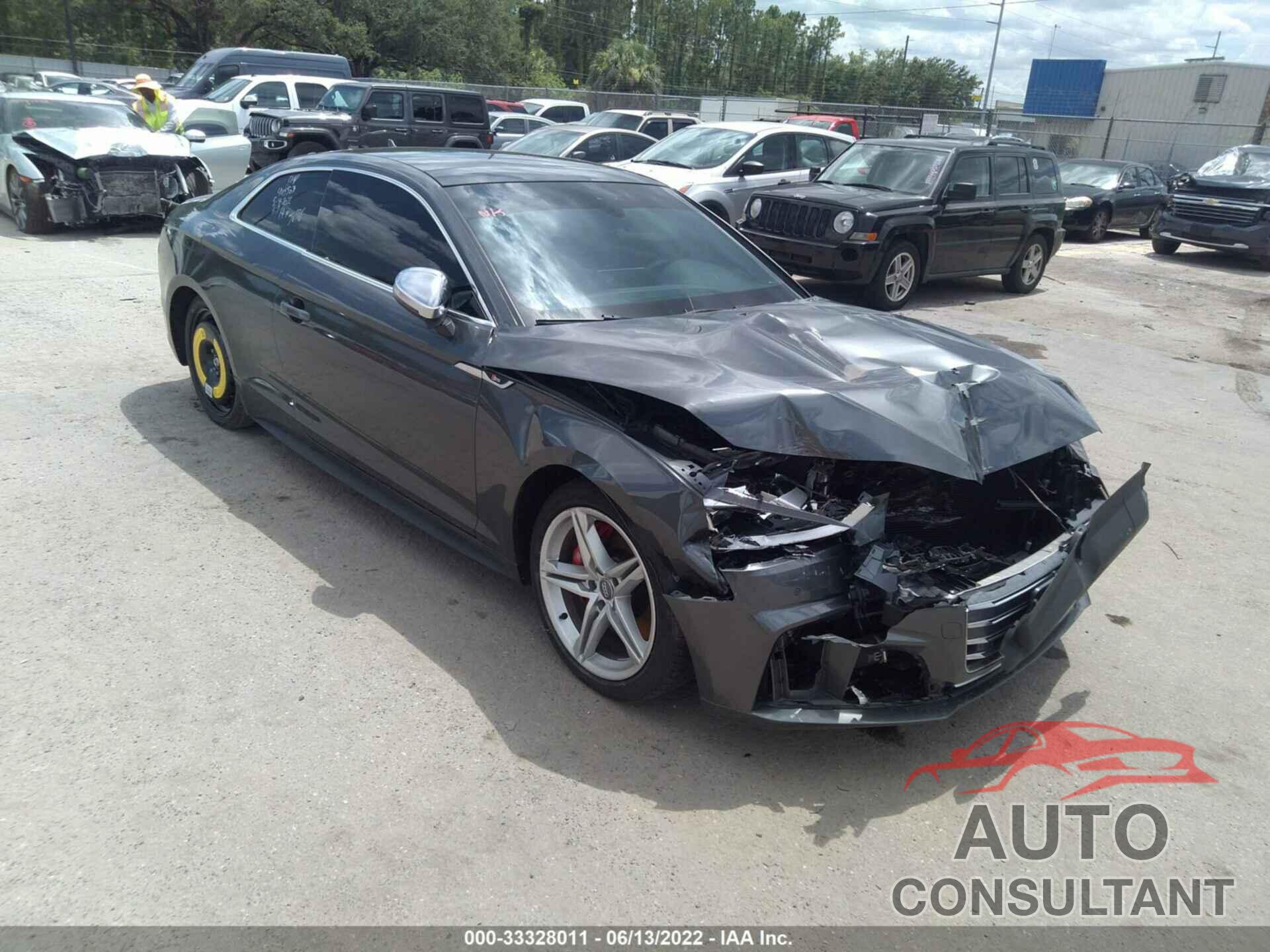 AUDI S5 COUPE 2018 - WAUP4AF58JA080443