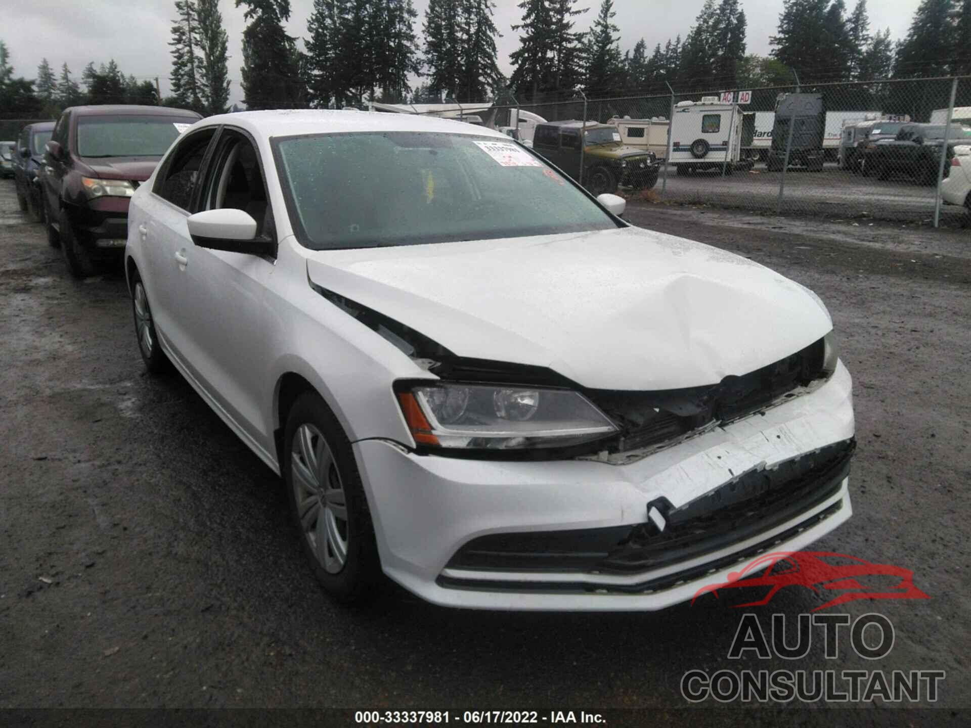 VOLKSWAGEN JETTA 2017 - 3VW2B7AJ2HM296177