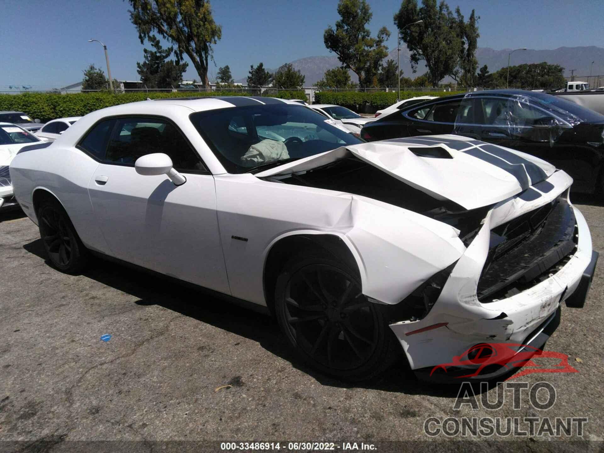 DODGE CHALLENGER 2016 - 2C3CDZBT2GH334943