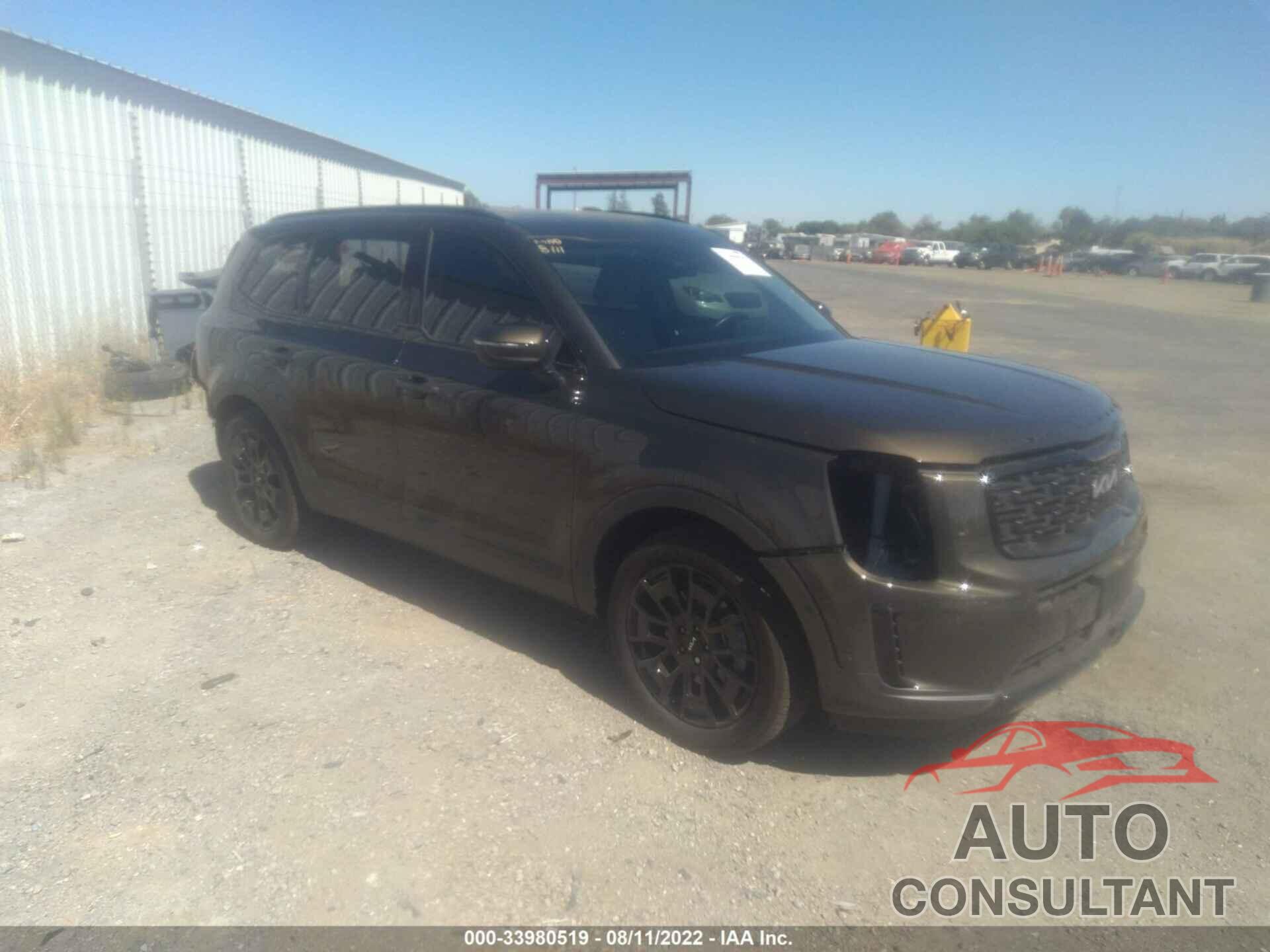 KIA TELLURIDE 2022 - 5XYP3DHC2NG251633