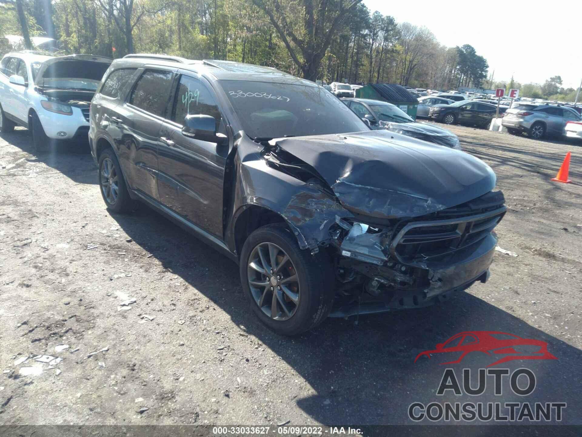 DODGE DURANGO 2017 - 1C4RDJDG9HC860319
