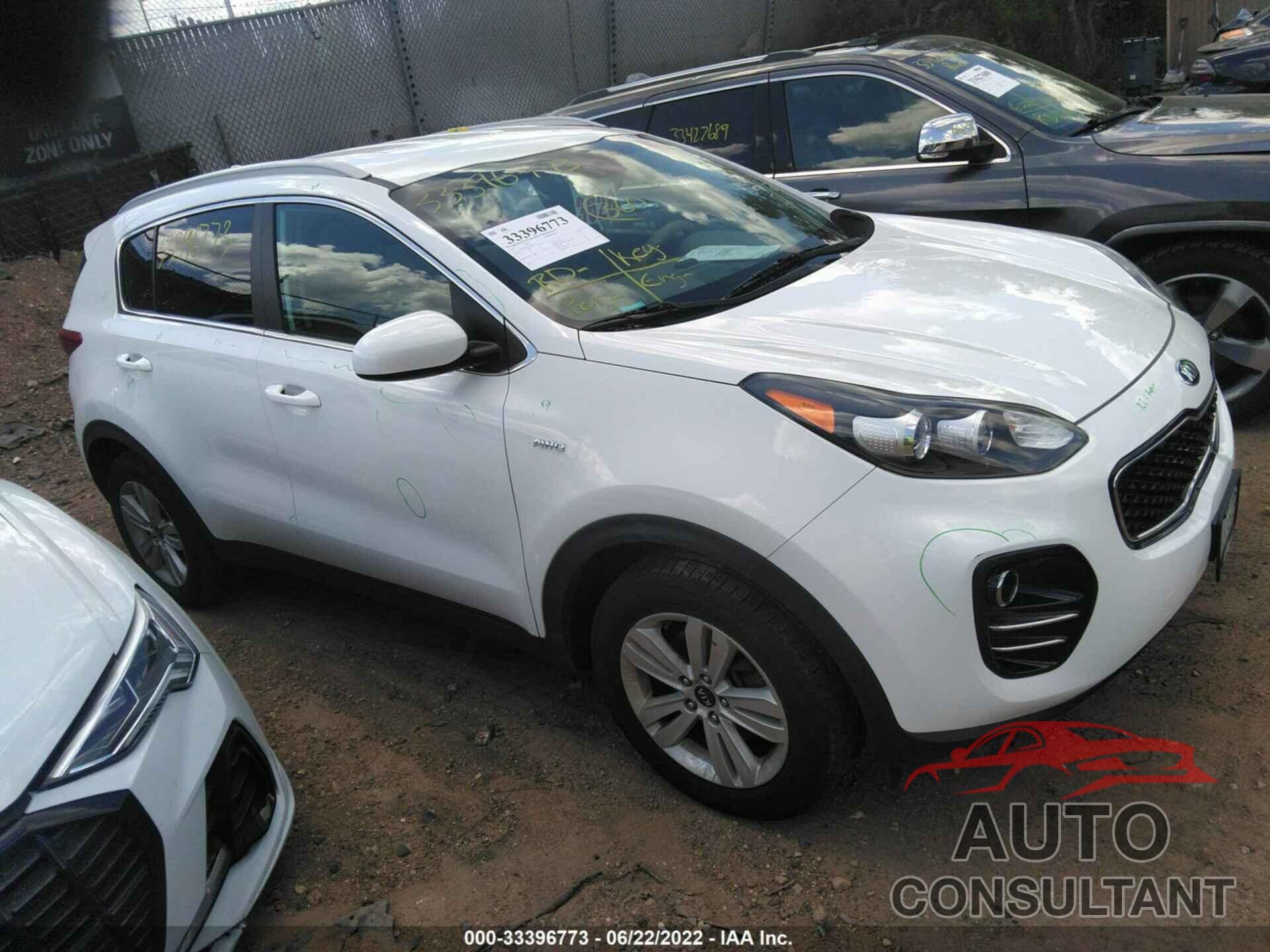 KIA SPORTAGE 2017 - KNDPMCAC9H7067227