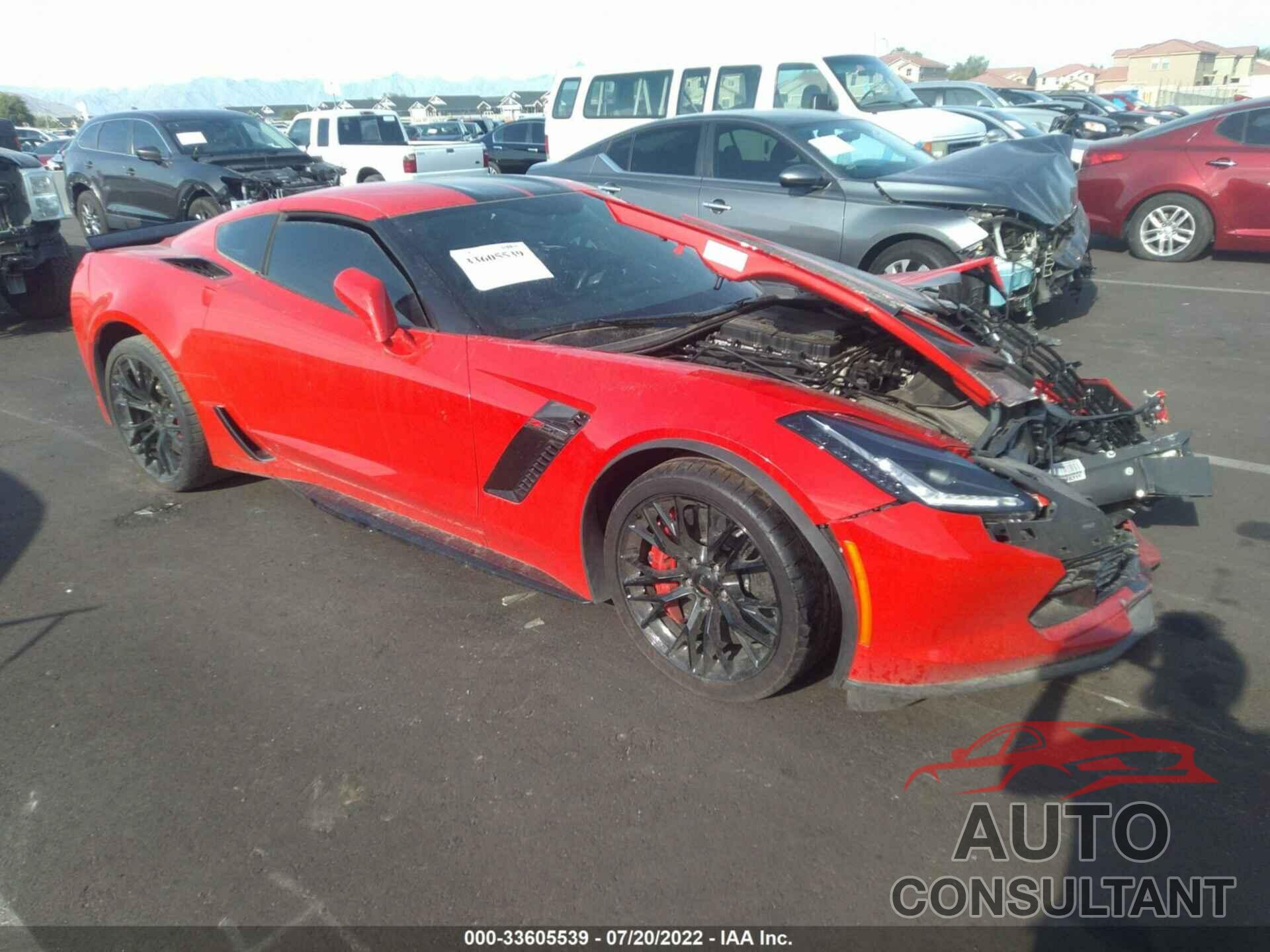 CHEVROLET CORVETTE 2017 - 1G1YS2D6XH5602886