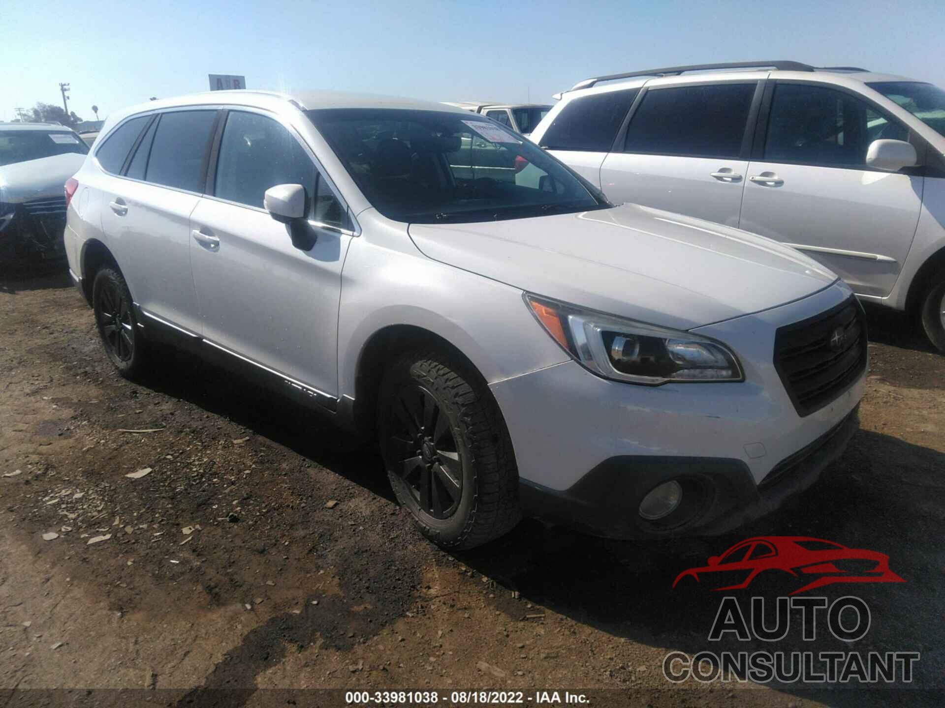 SUBARU OUTBACK 2017 - 4S4BSAFC6H3401892
