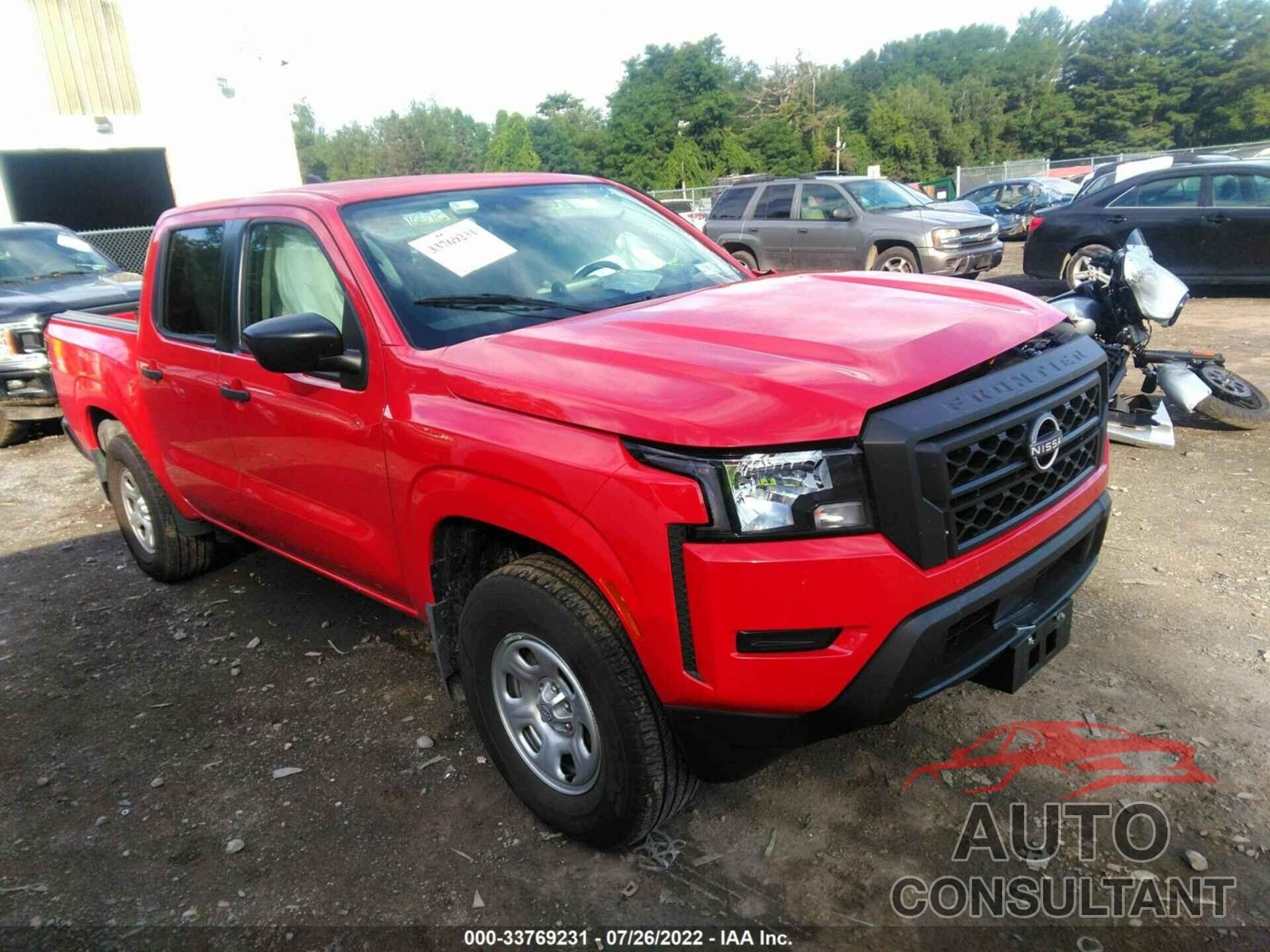 NISSAN FRONTIER 2022 - 1N6ED1EK5NN604922