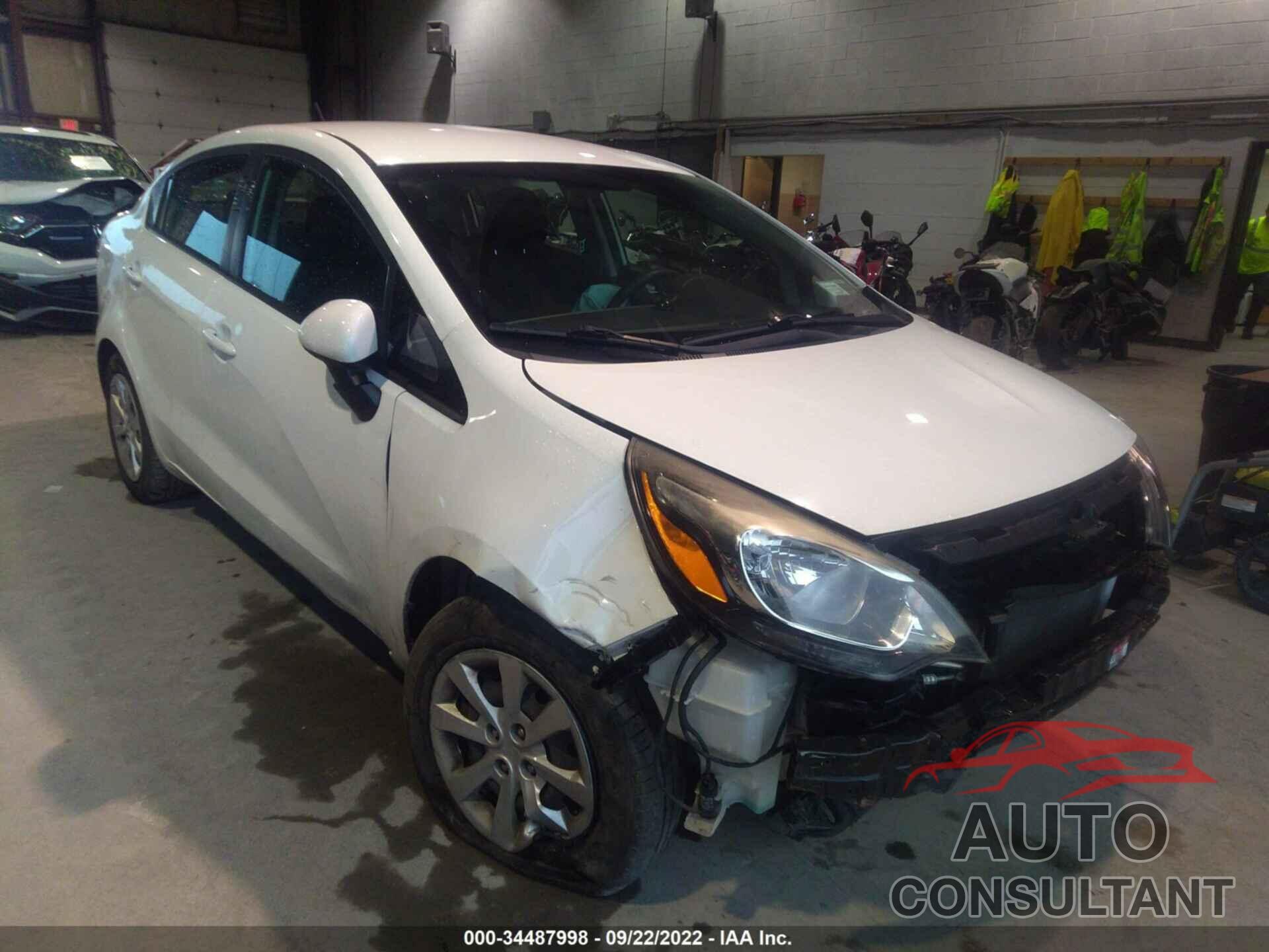 KIA RIO 2016 - KNADM4A30G6659058