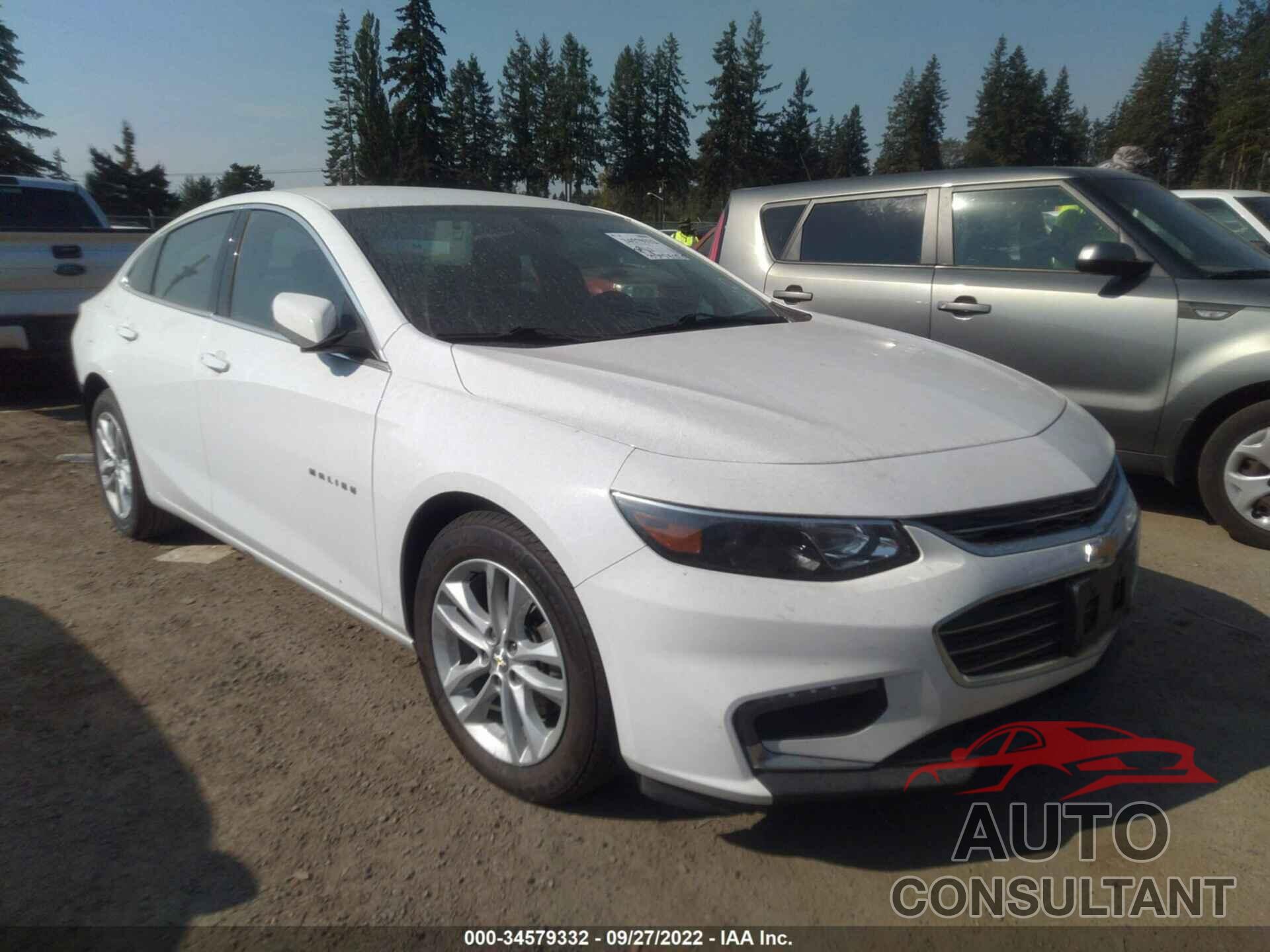 CHEVROLET MALIBU 2018 - 1G1ZD5ST5JF186125