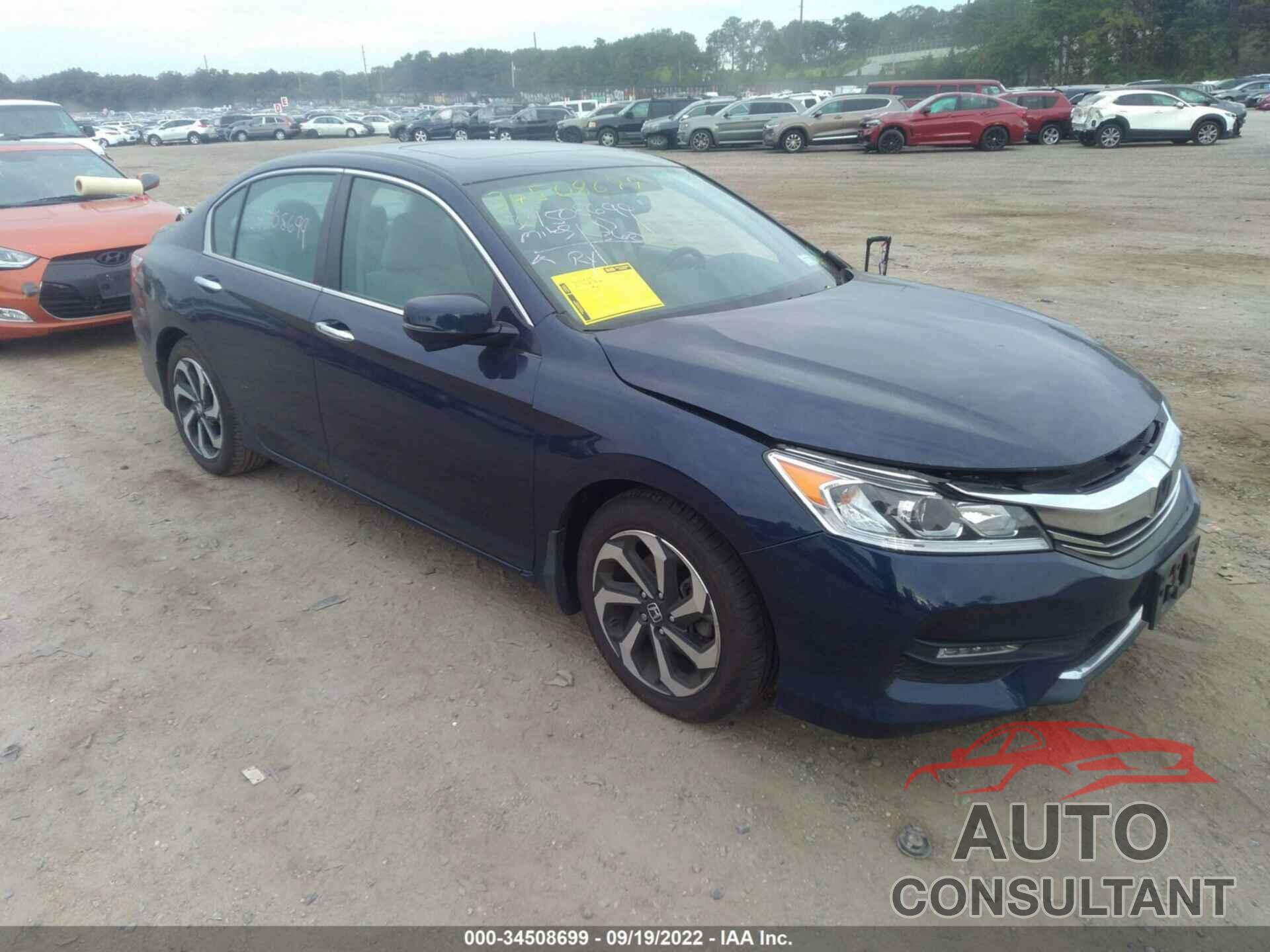 HONDA ACCORD SEDAN 2017 - 1HGCR2F75HA042920