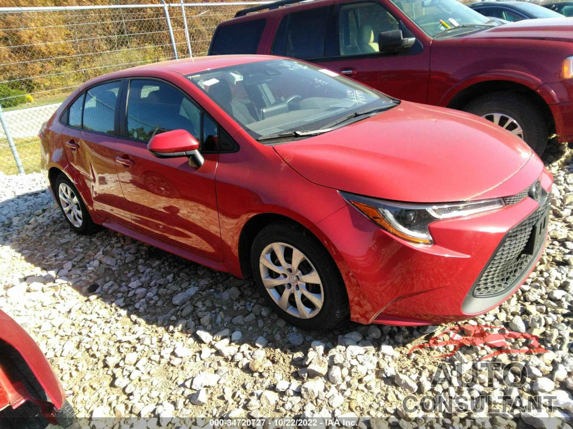 TOYOTA COROLLA 2020 - 5YFEPRAE3LP114990