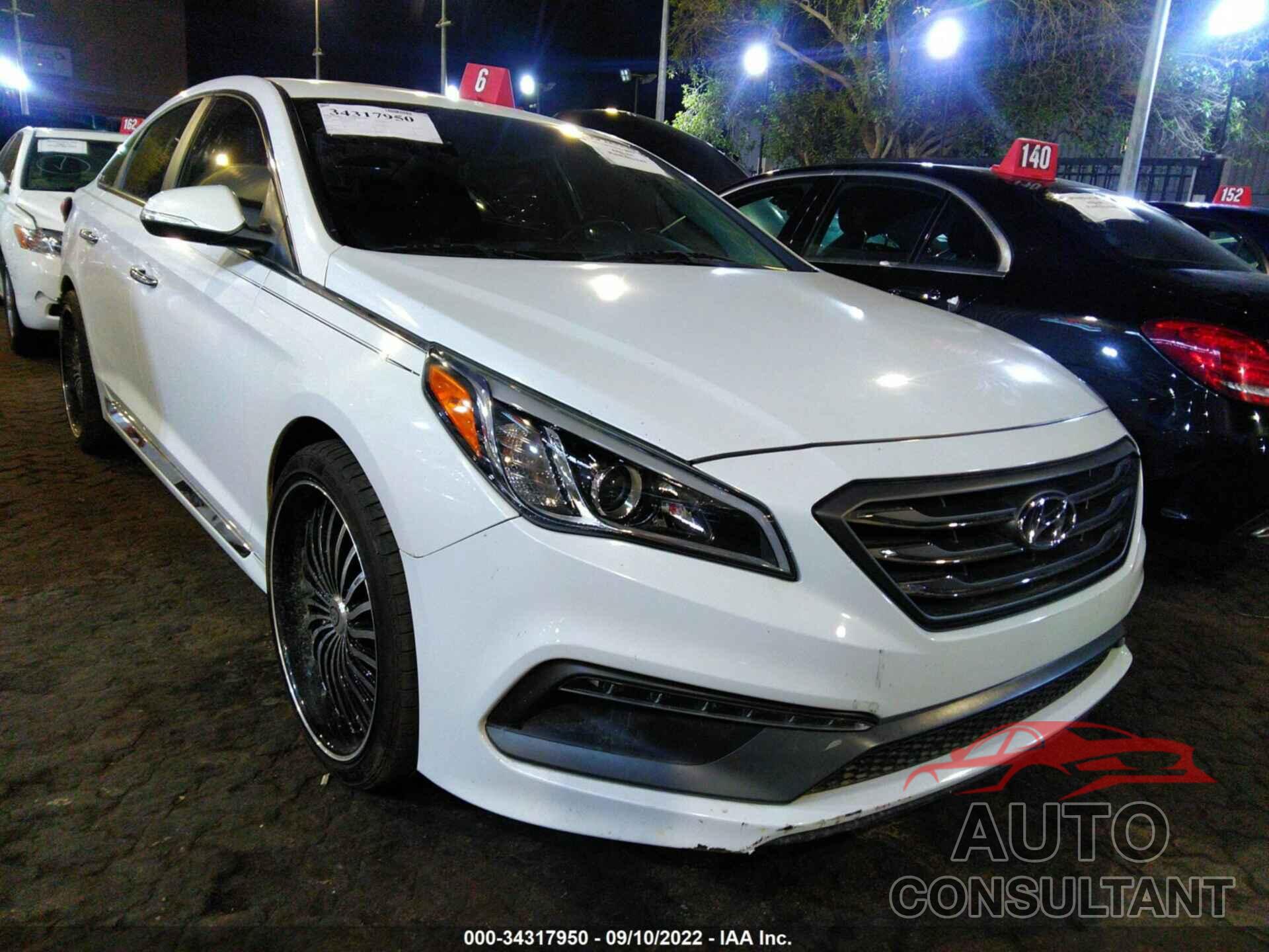 HYUNDAI SONATA 2016 - 00PE34AF3GH409243
