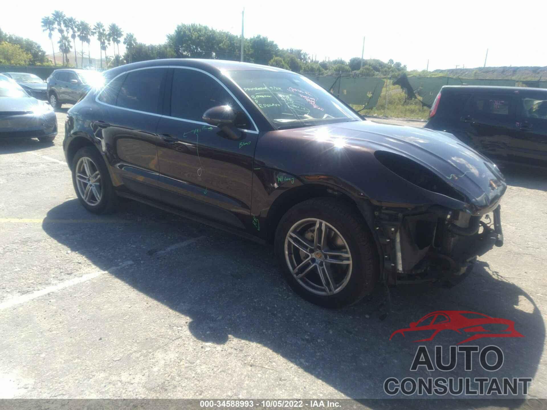 PORSCHE MACAN 2016 - WP1AB2A53GLB50955