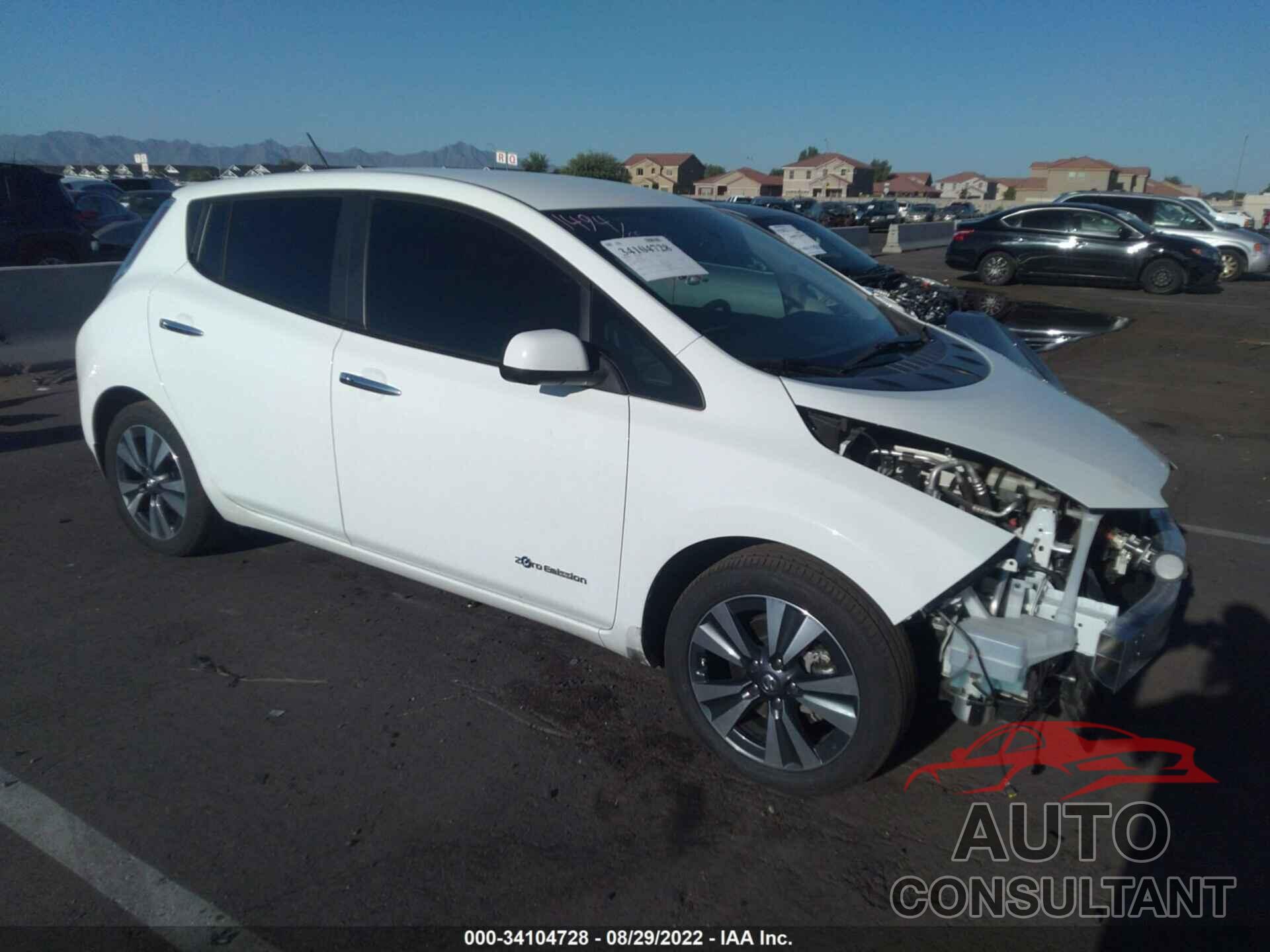 NISSAN LEAF 2016 - 1N4BZ0CP1GC308803