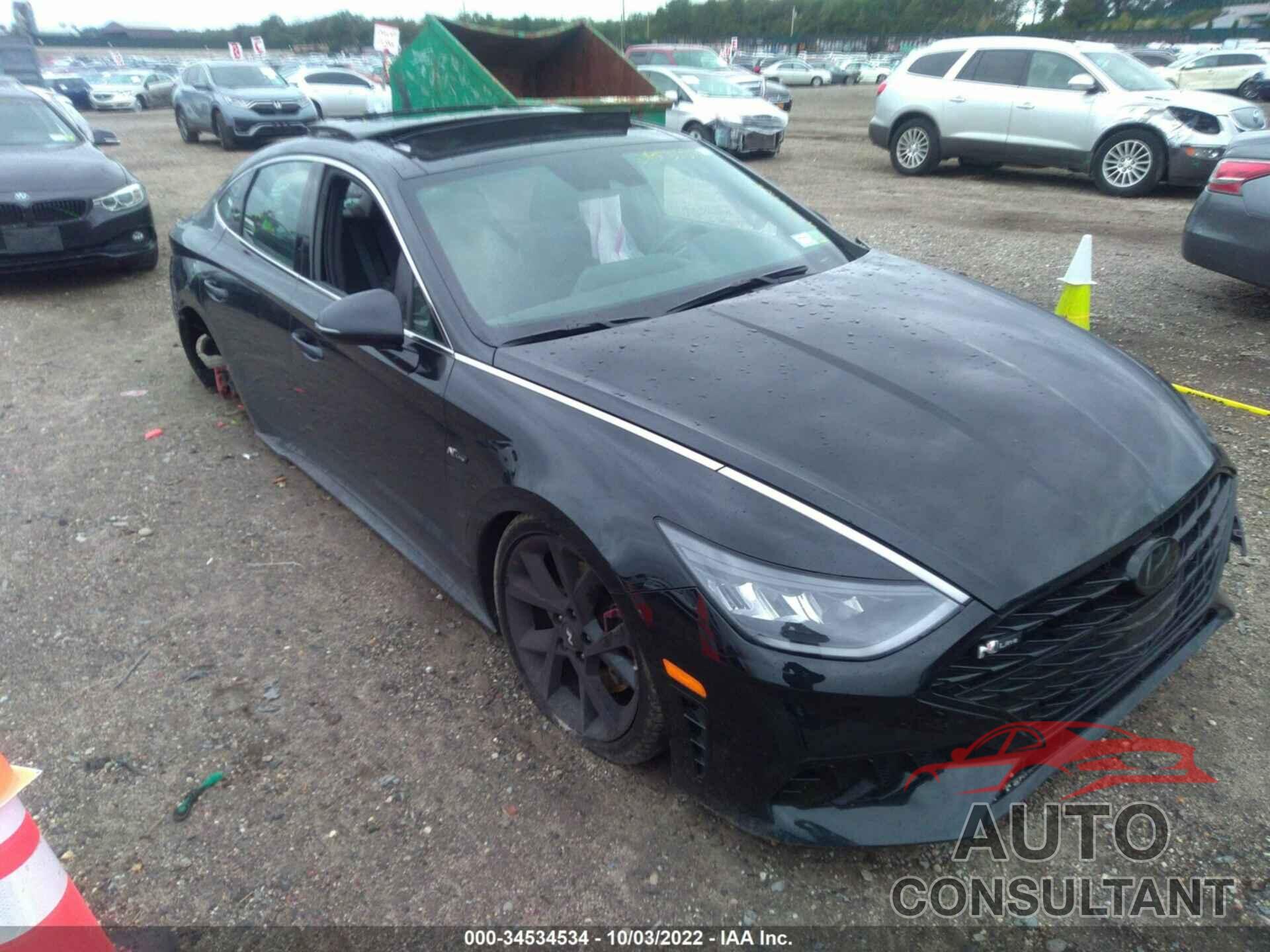 HYUNDAI SONATA 2022 - 5NPEK4JC3NH147536