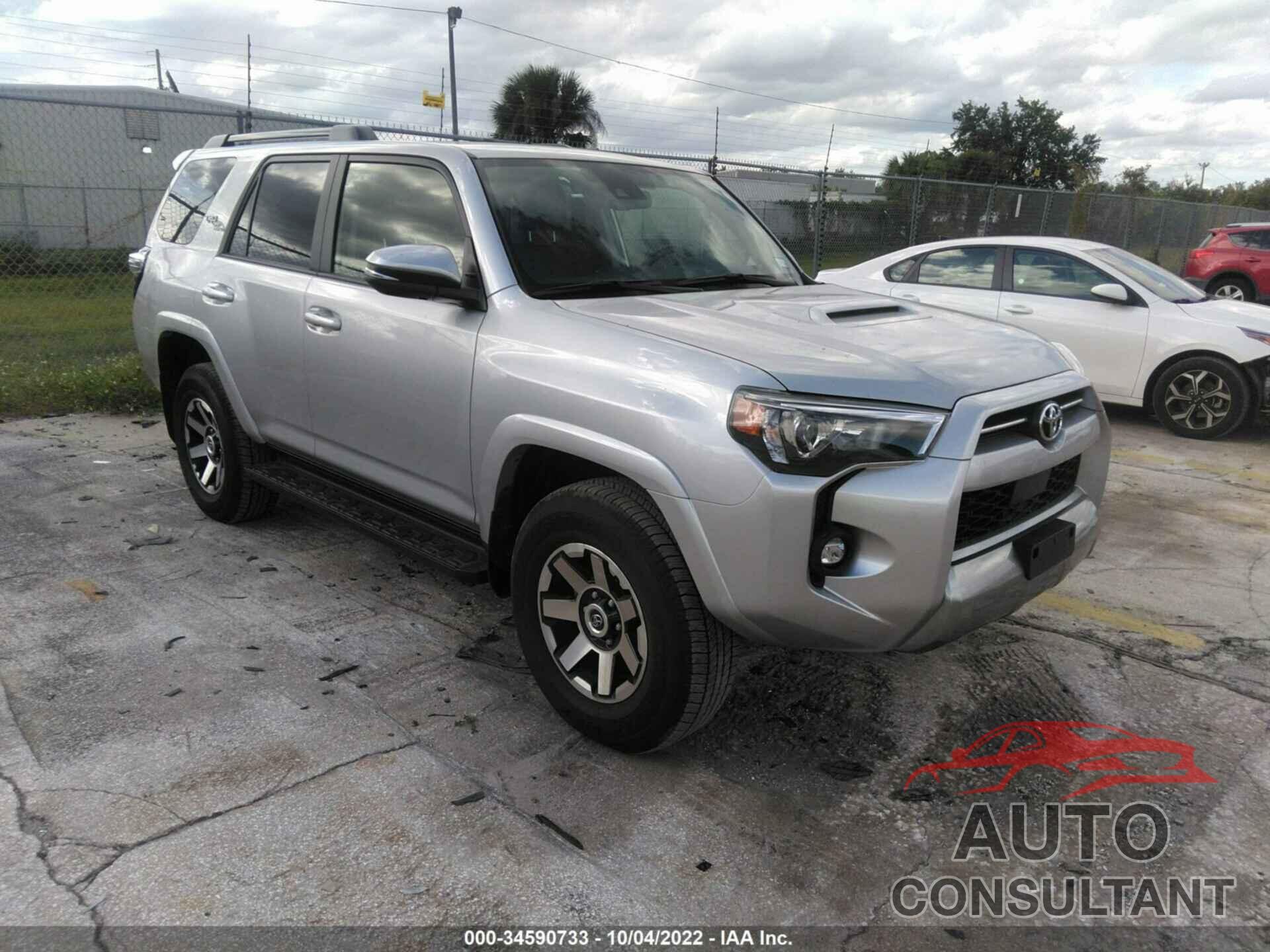 TOYOTA 4RUNNER 2022 - JTERU5JR3N6039199