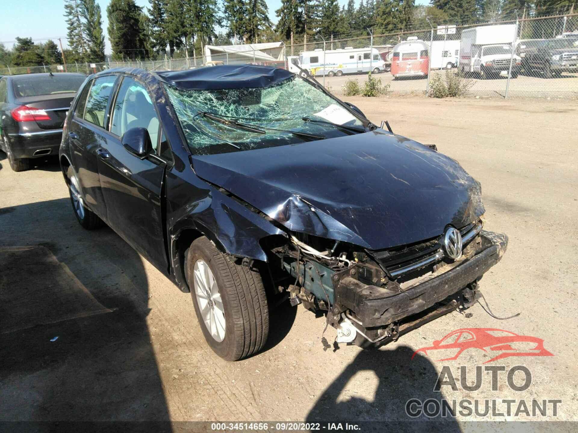 VOLKSWAGEN GOLF 2016 - 3VW217AU0GM039725