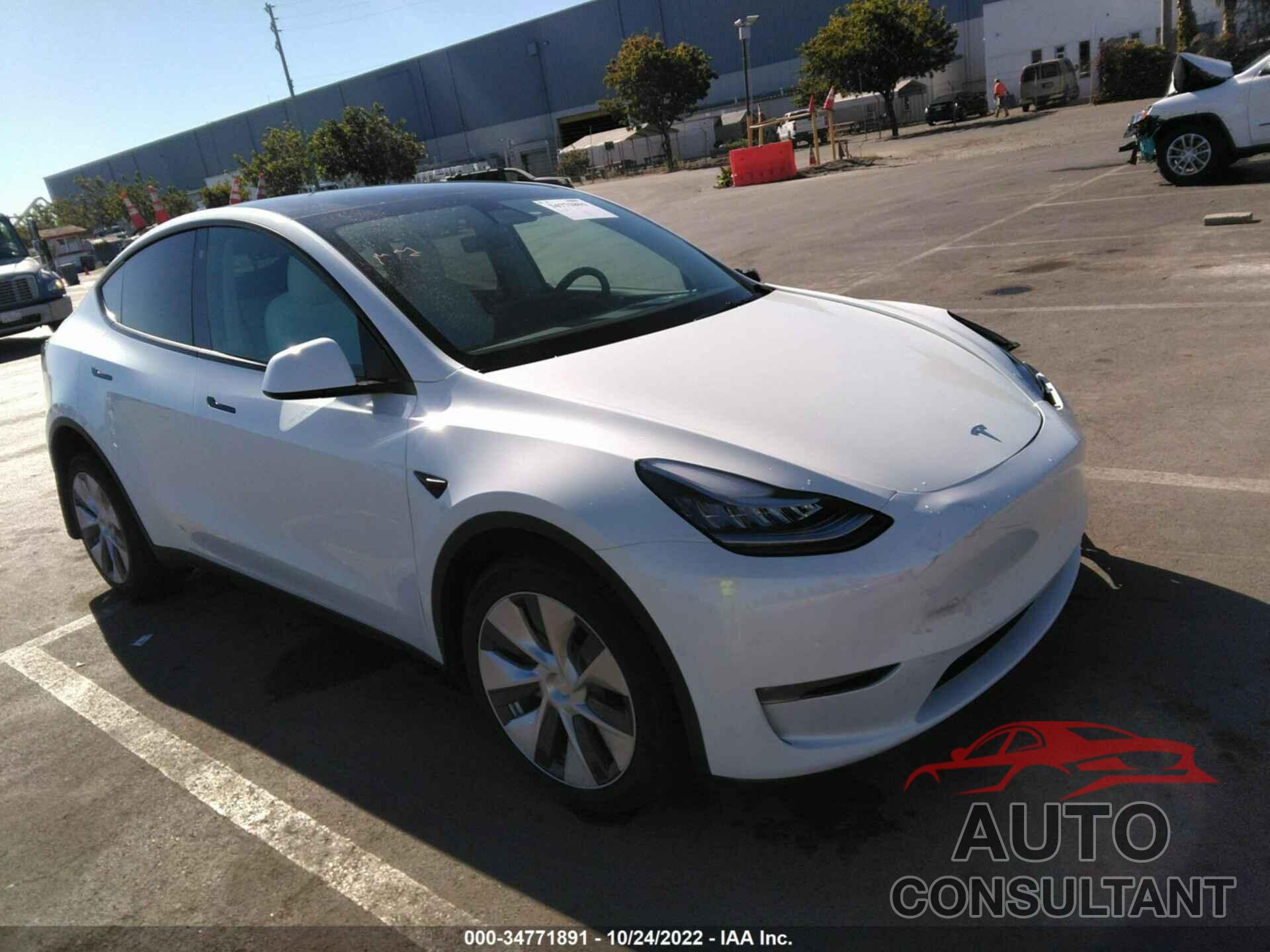 TESLA MODEL Y 2021 - 5YJYGDEE4MF281771
