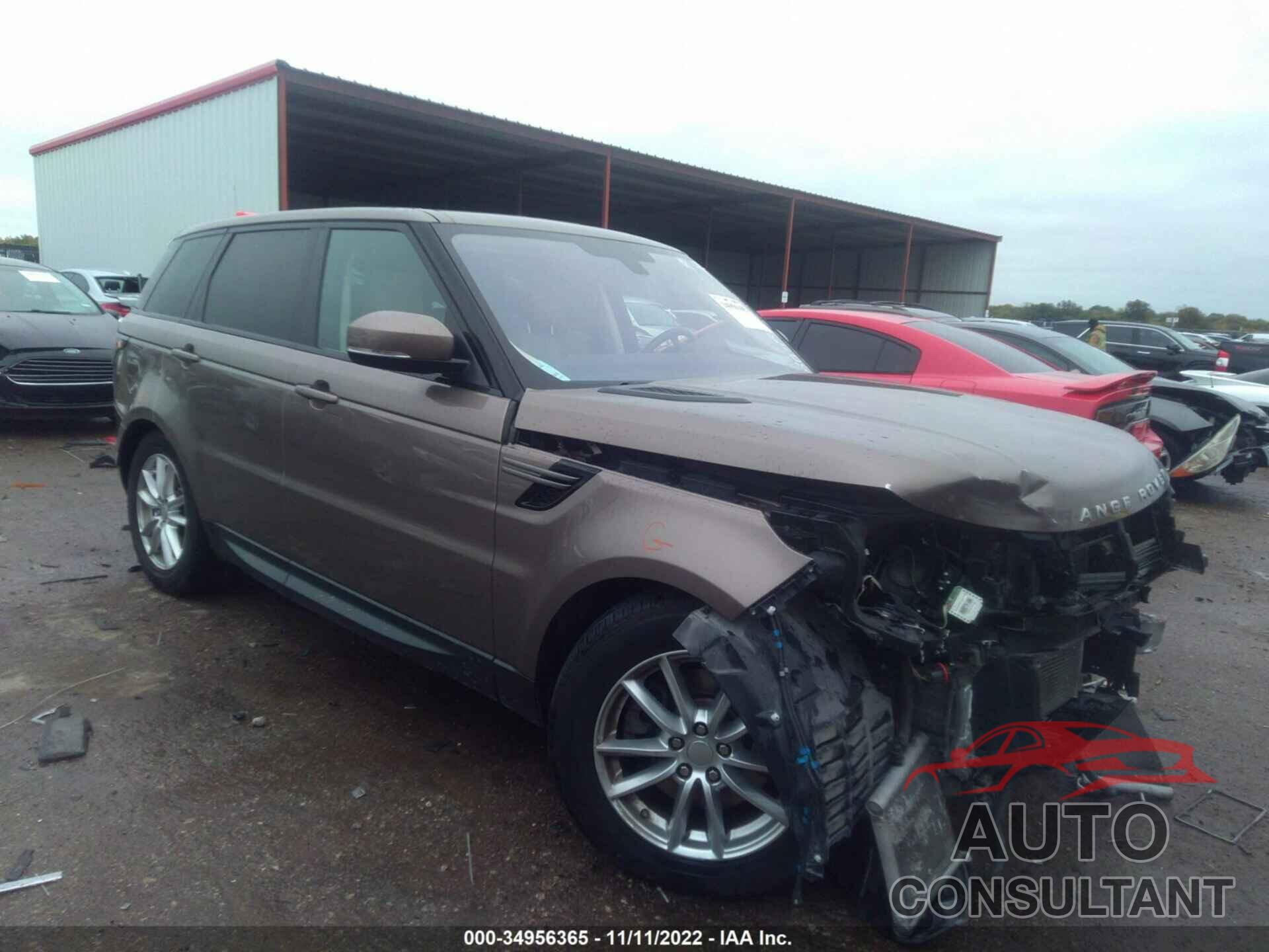 LAND ROVER RANGE ROVER SPORT 2016 - SALWG2PF9GA117181