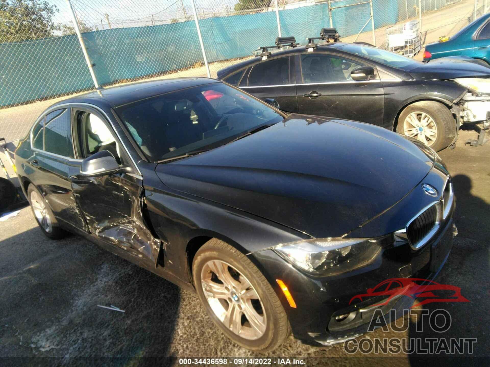 BMW 3 SERIES 2017 - WBA8E1C3XHA159207