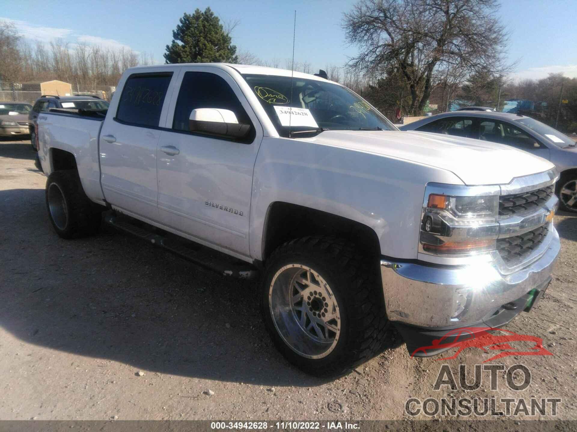 CHEVROLET SILVERADO 1500 2016 - 3GCUKREC6GG191545