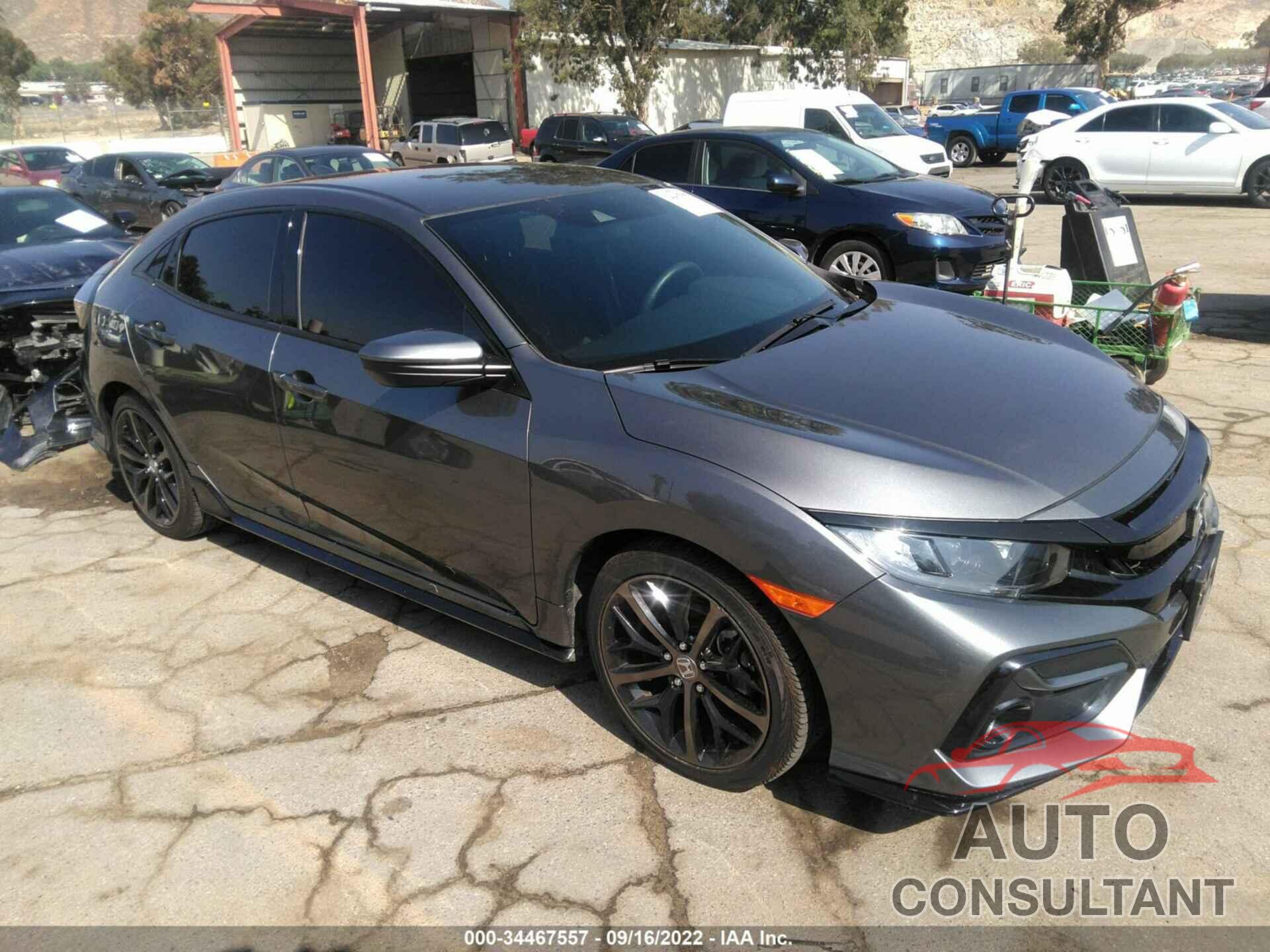 HONDA CIVIC HATCHBACK 2021 - SHHFK7H44MU415588