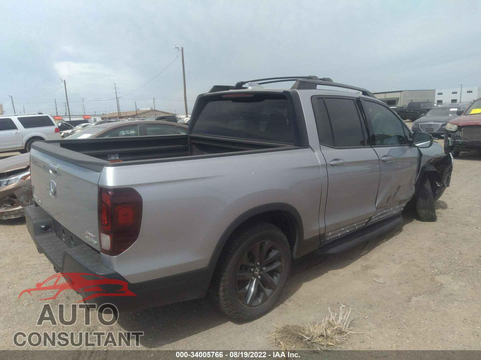 HONDA RIDGELINE 2021 - 5FPYK3F19MB001063