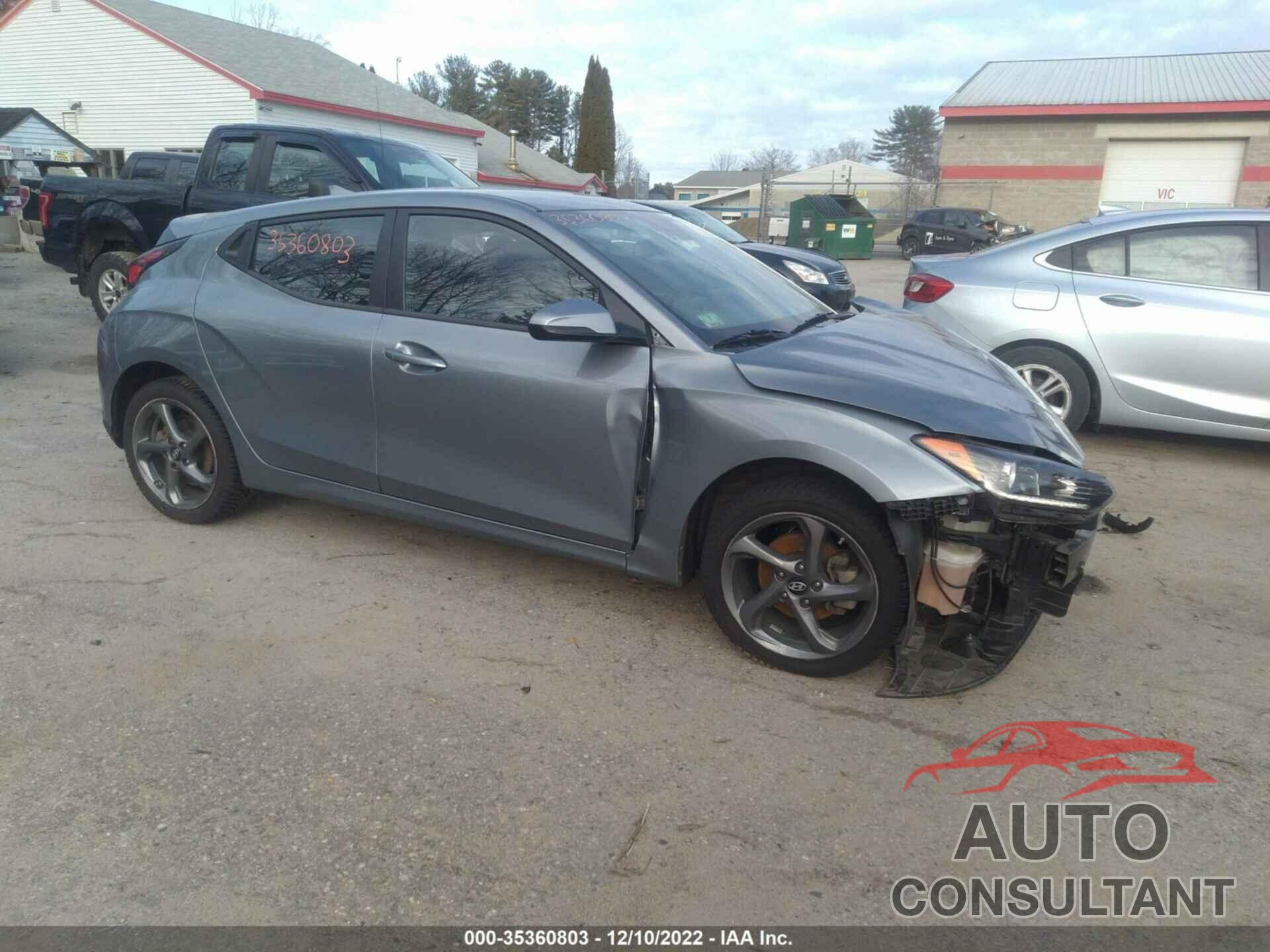 HYUNDAI VELOSTER 2019 - KMHTG6AF4KU011430