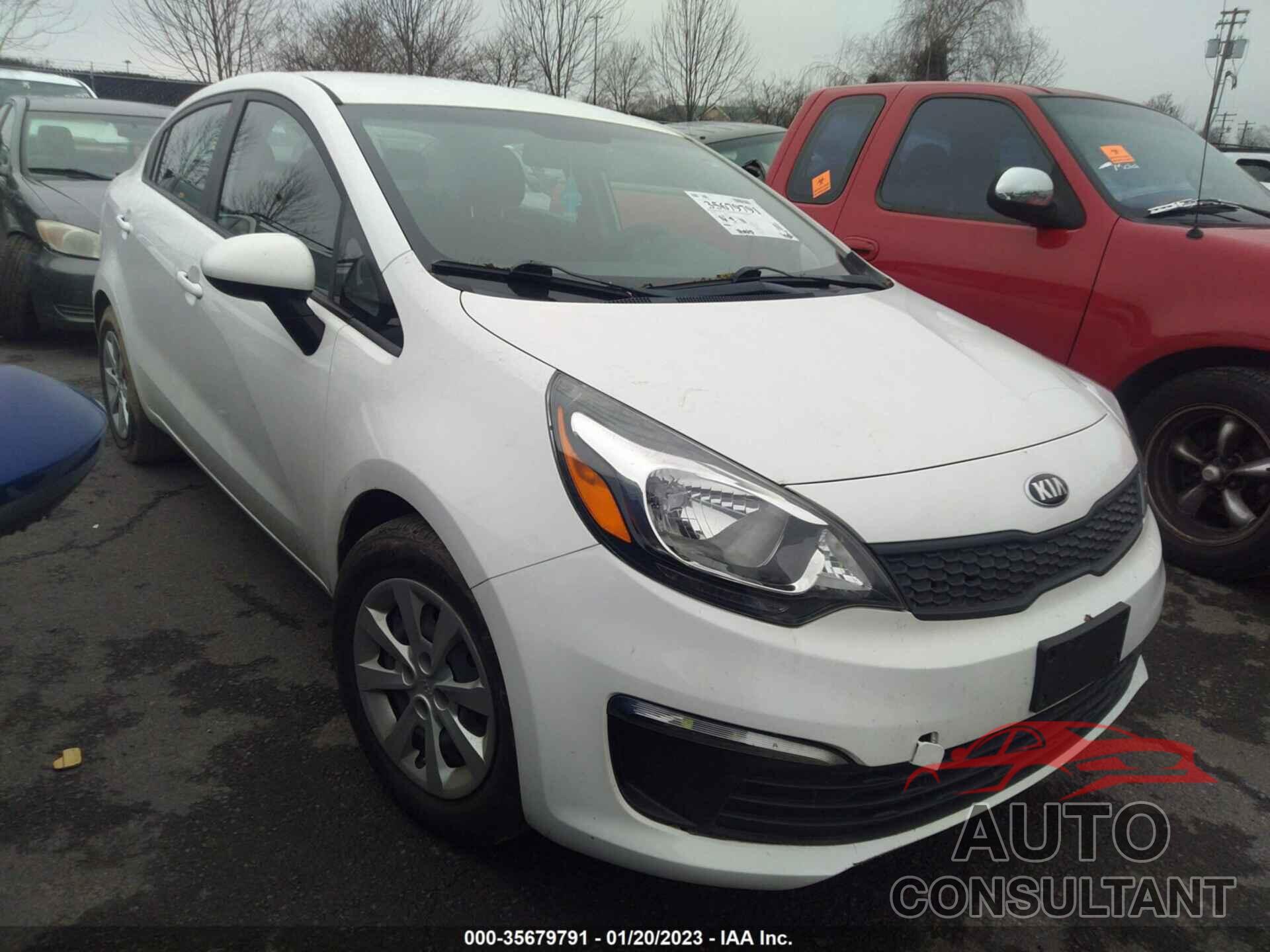 KIA RIO 2016 - KNADM4A35G6591310