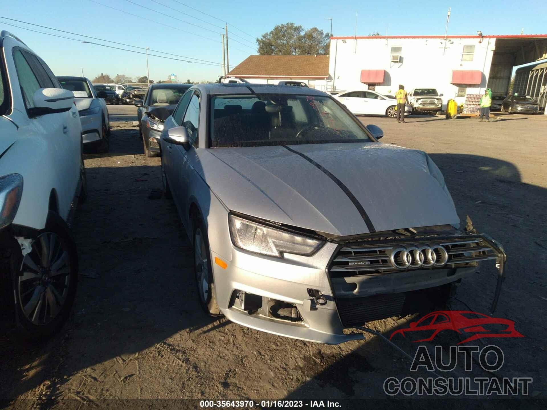 AUDI A4 2017 - WAUANAF40HN027670