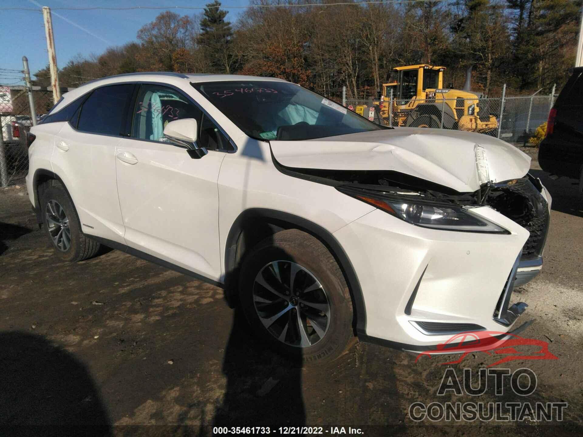 LEXUS RX 2021 - 2T2HGMDA0MC059744