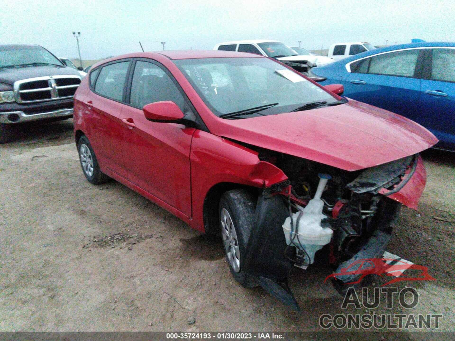 HYUNDAI ACCENT 2017 - KMHCT5AE7HU301649