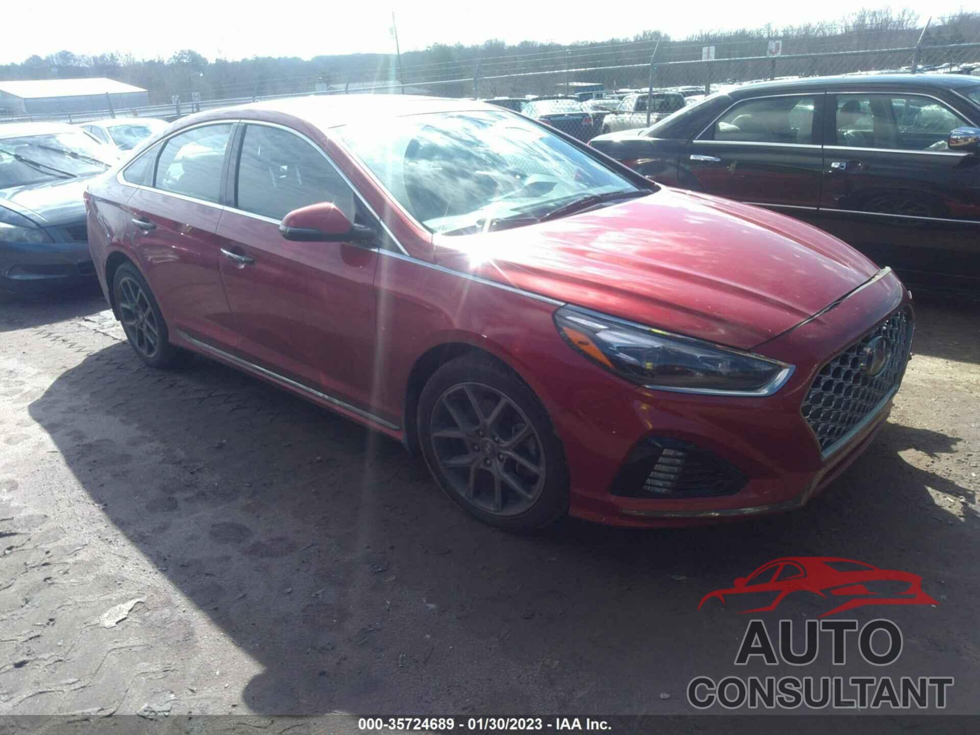 HYUNDAI SONATA 2018 - 5NPE34AB4JH699884