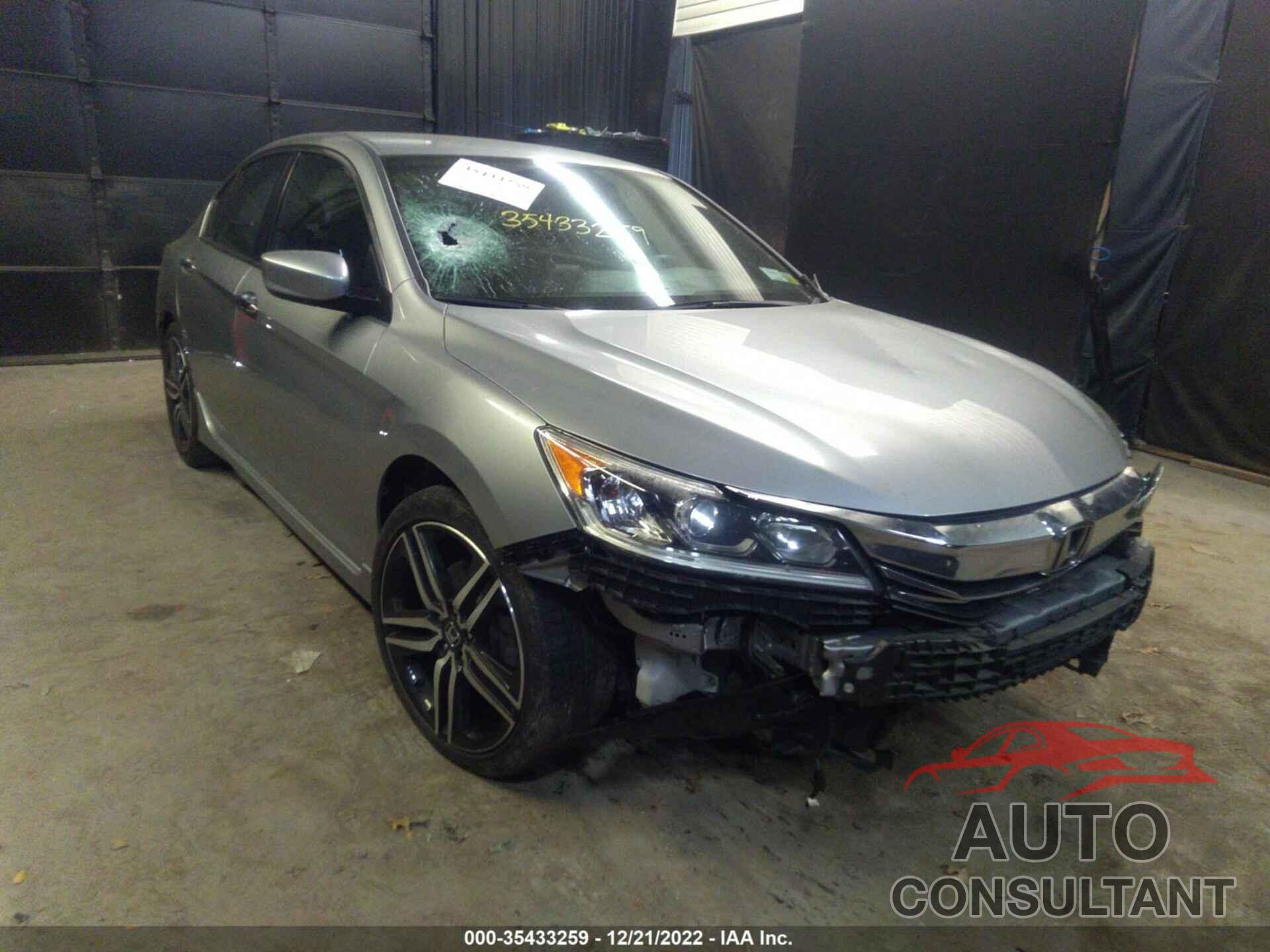 HONDA ACCORD SEDAN 2017 - 1HGCR2F15HA258603