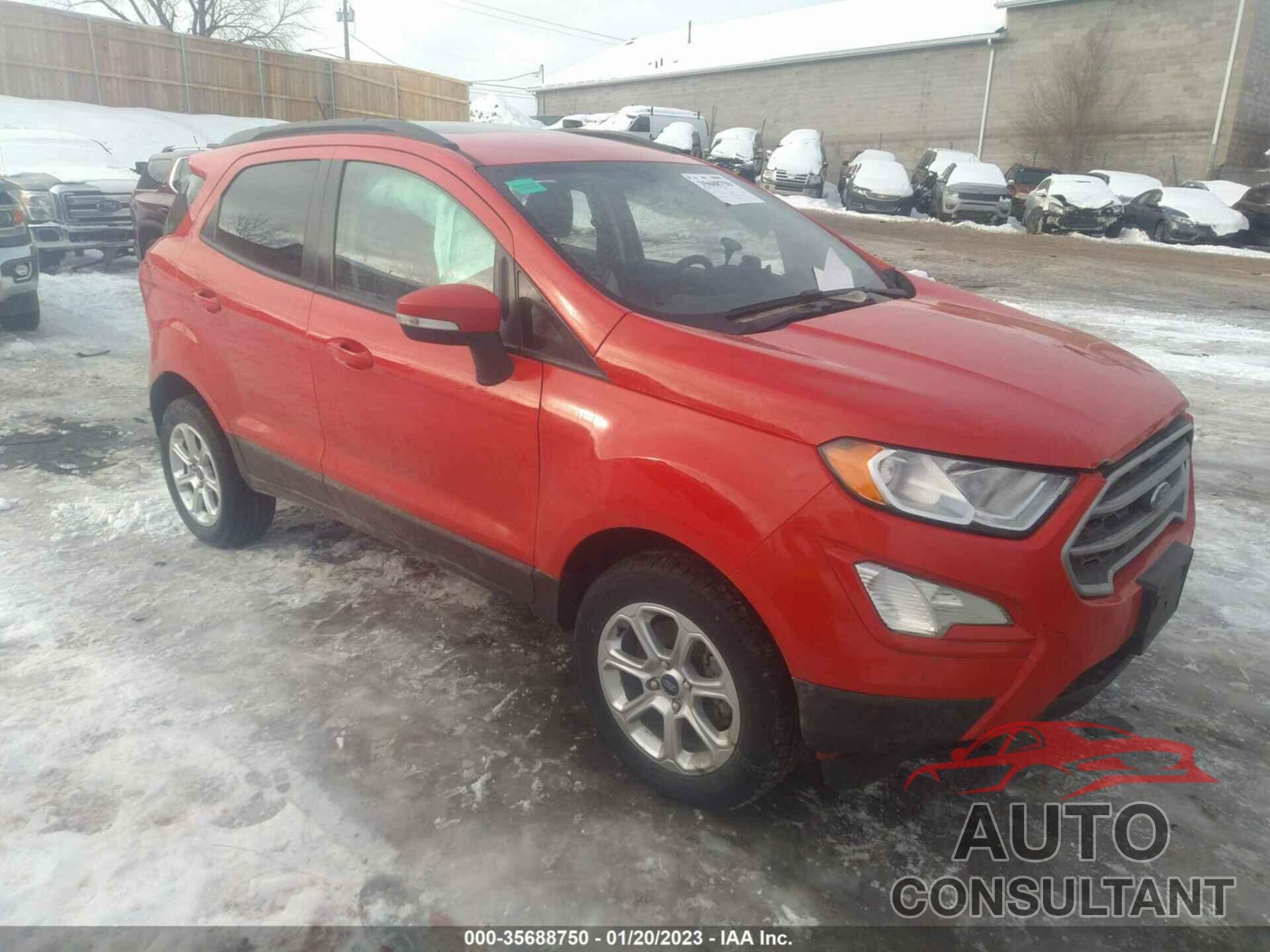 FORD ECOSPORT 2020 - MAJ6S3GL3LC316300