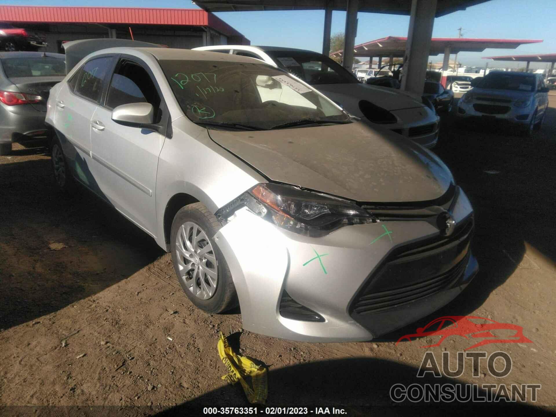 TOYOTA COROLLA 2017 - 2T1BURHE2HC940383