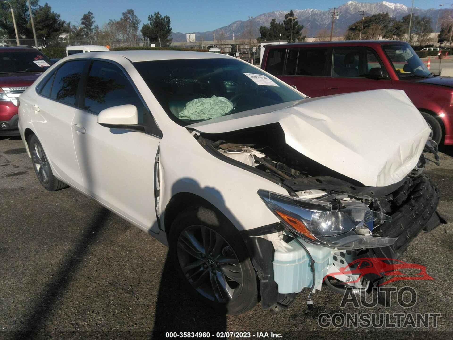 TOYOTA CAMRY 2017 - 4T1BF1FK4HU419006